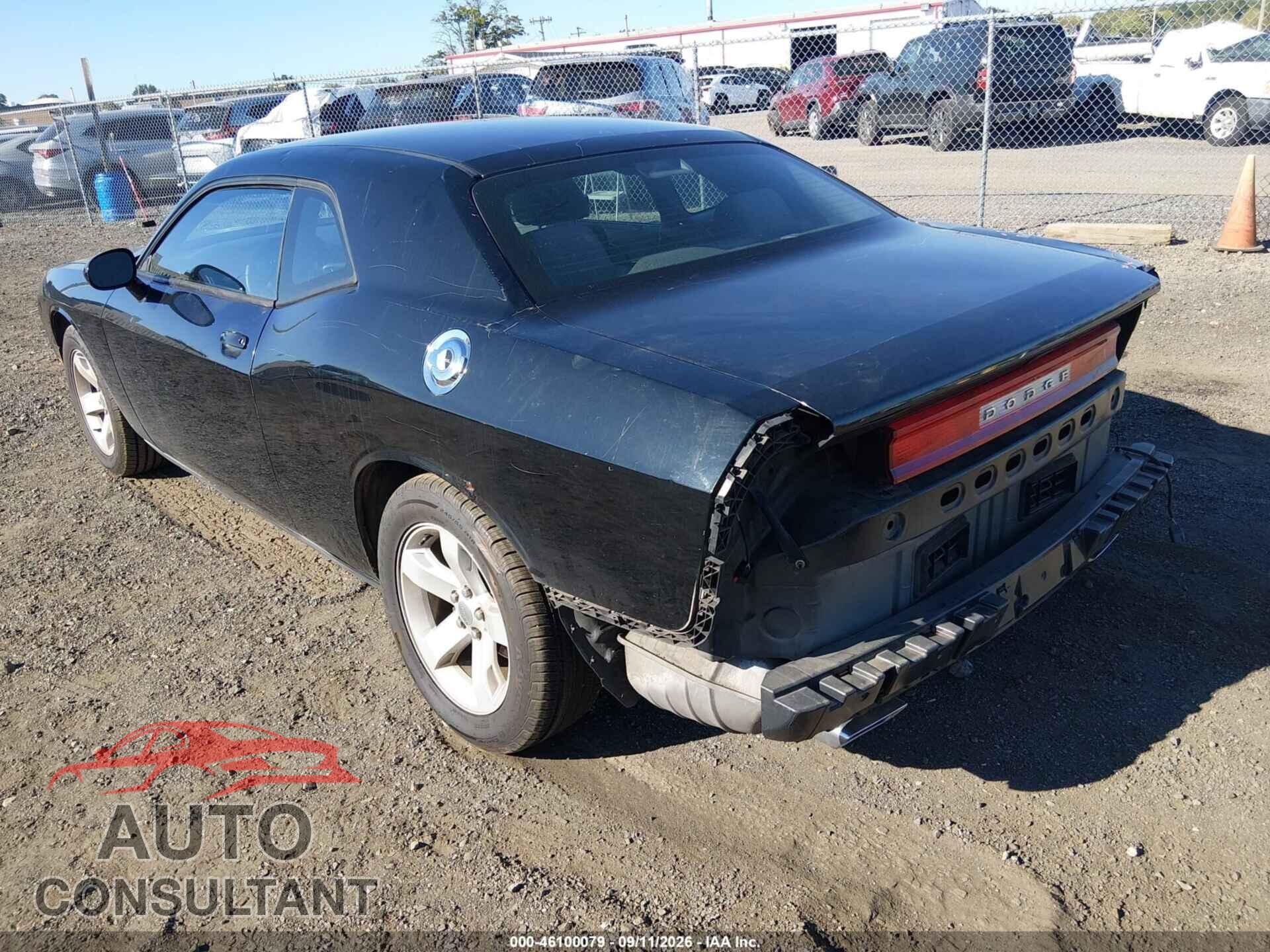 DODGE CHALLENGER 2012 - 2C3CDYAG8CH290827