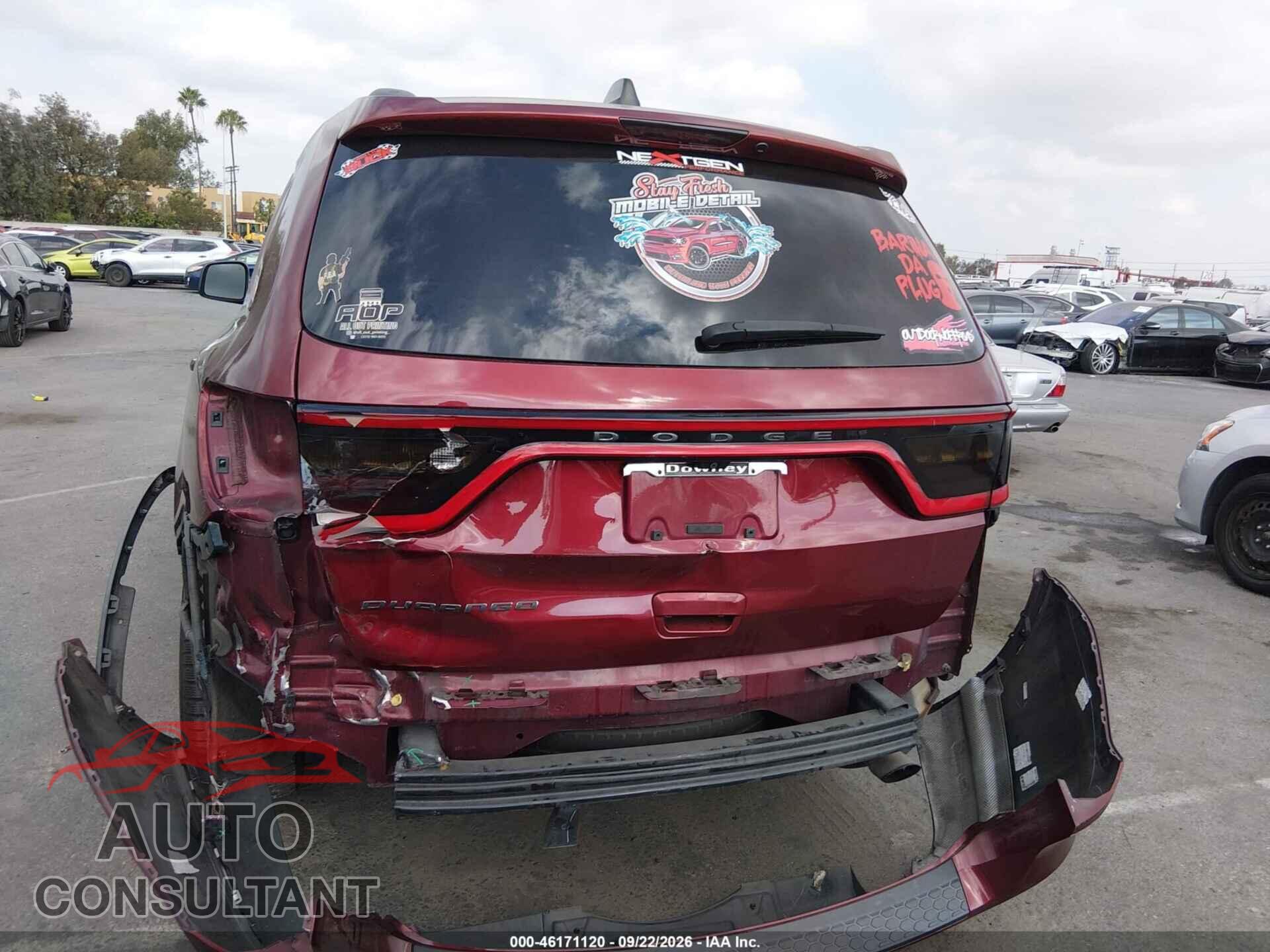 DODGE DURANGO 2019 - 1C4RDHAG8KC779736