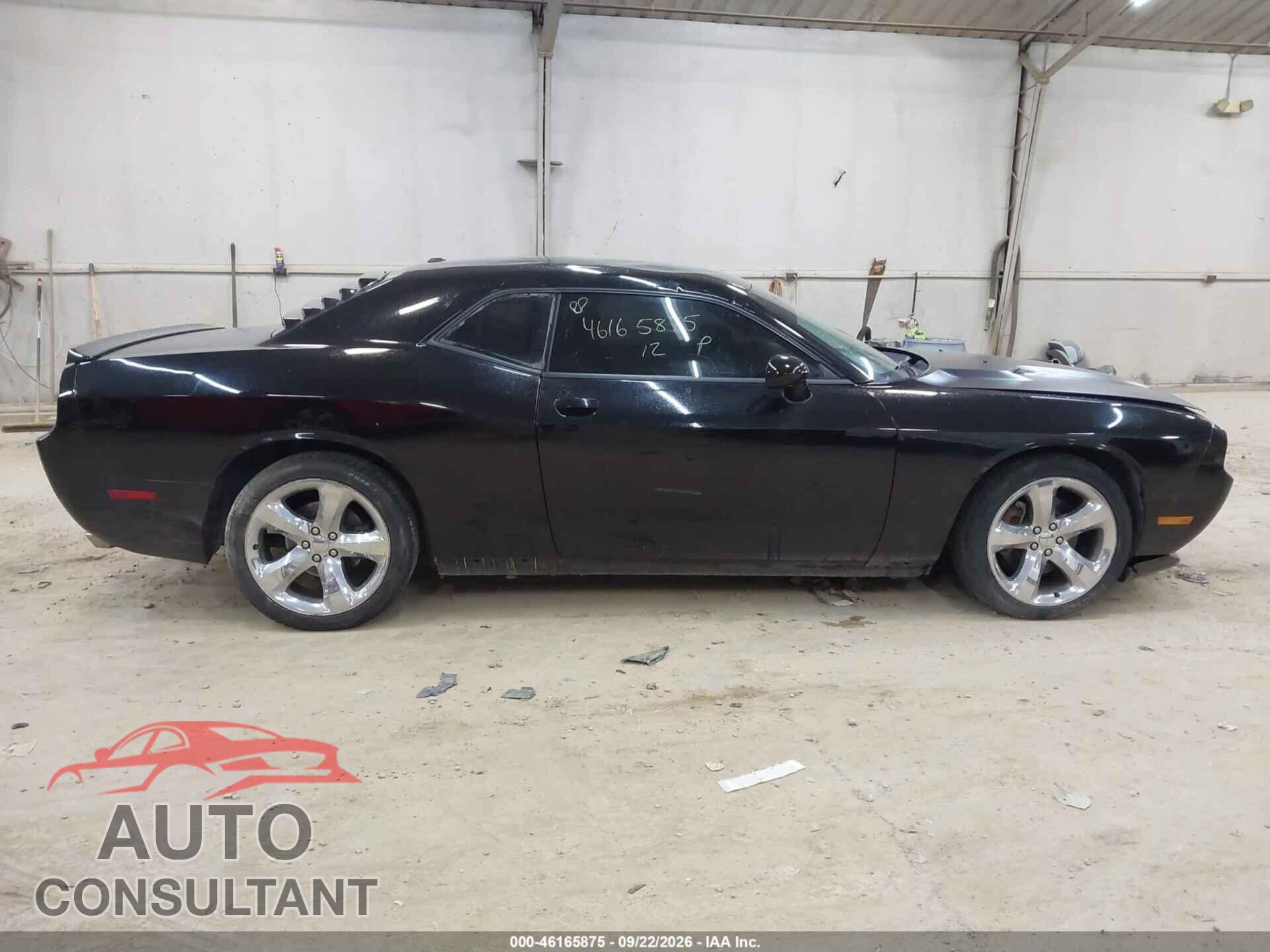 DODGE CHALLENGER 2012 - 2C3CDYAG2CH189363