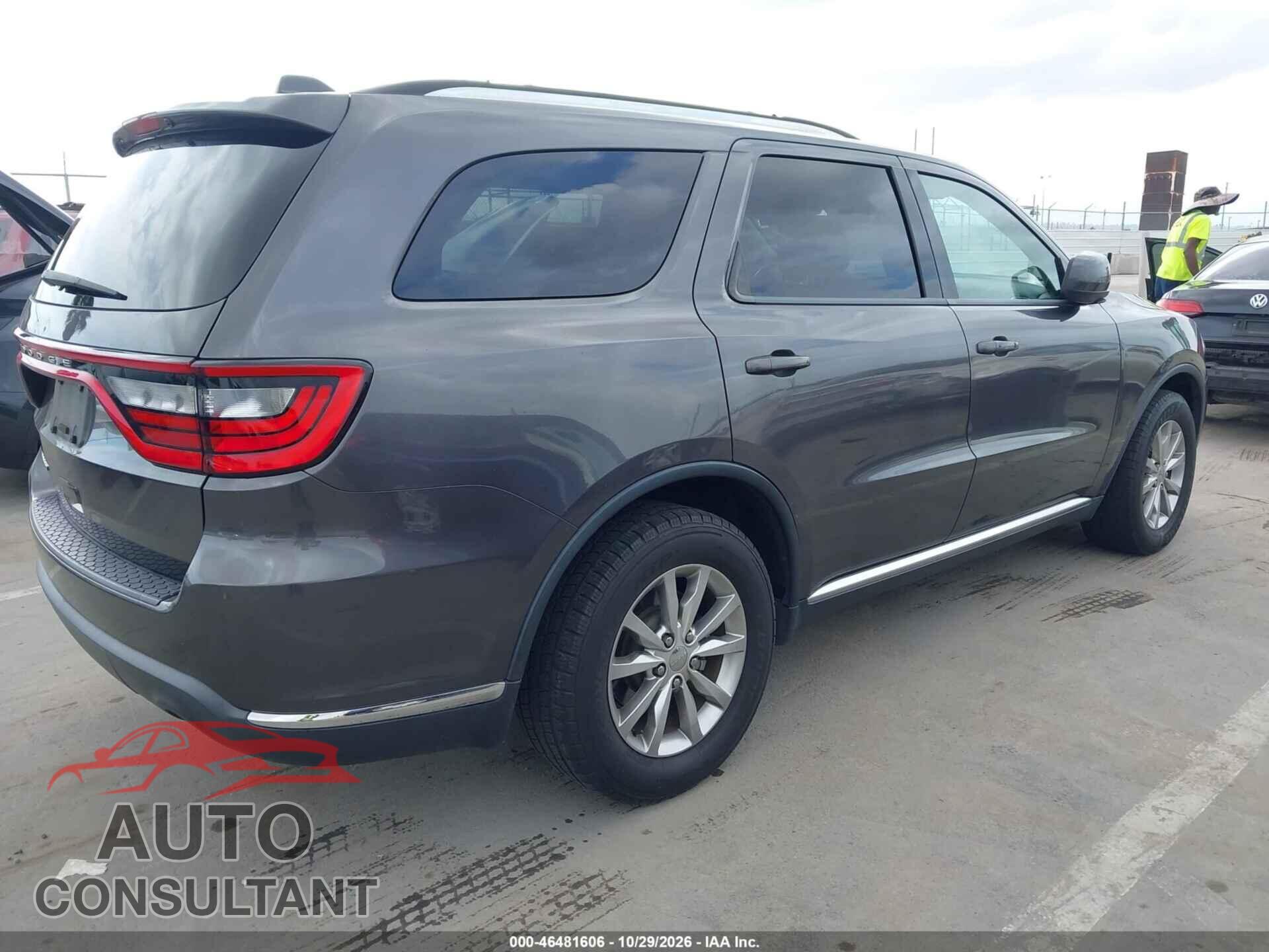 DODGE DURANGO 2017 - 1C4RDHAG5HC638633