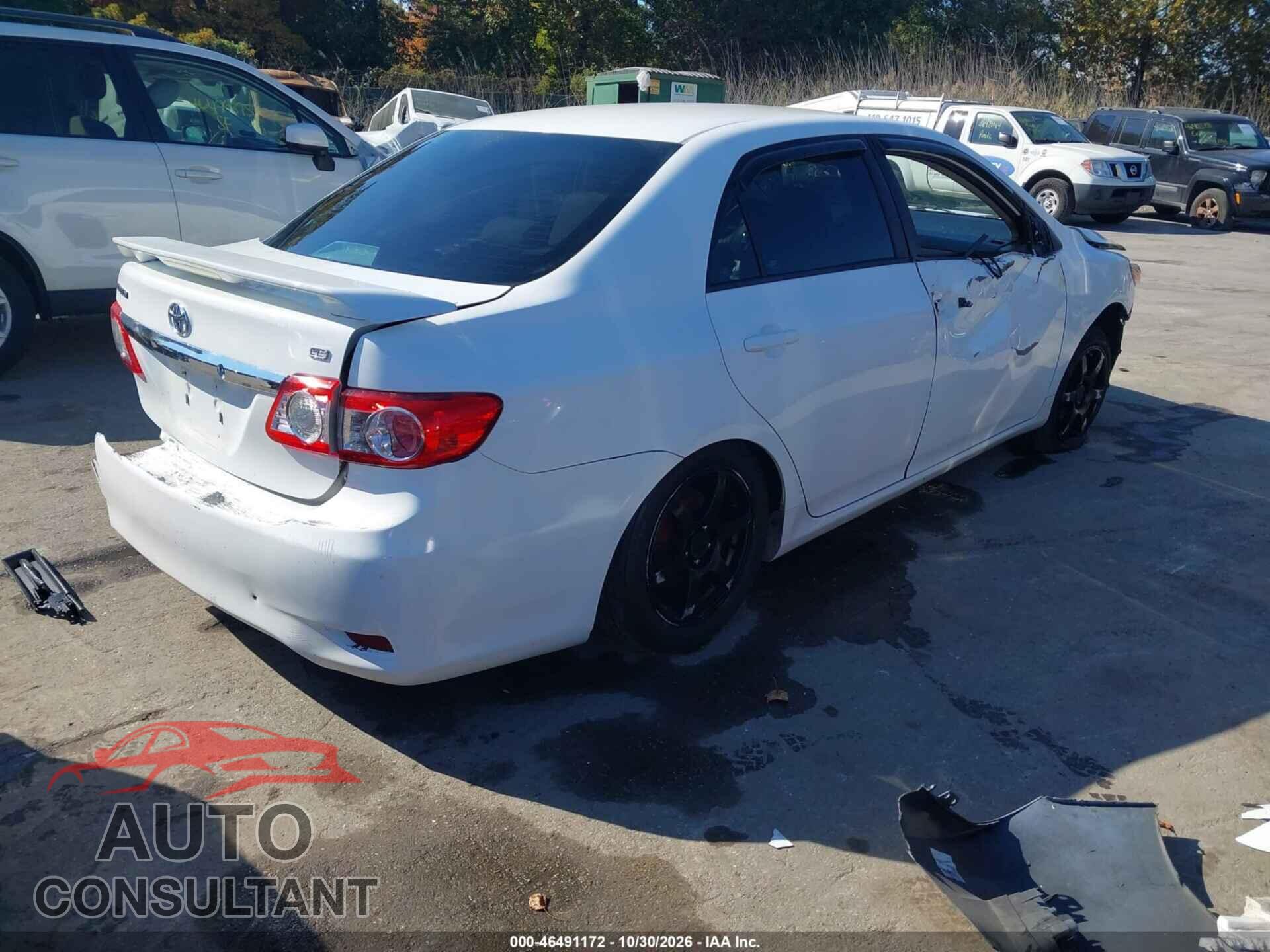 TOYOTA COROLLA 2012 - 5YFBU4EE5CP008730