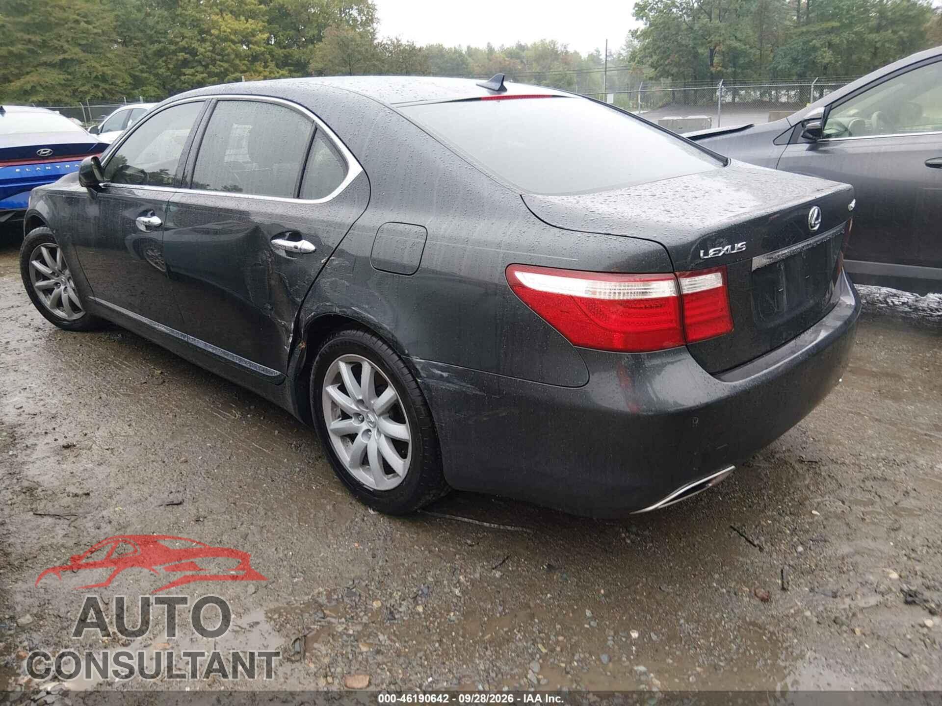 LEXUS LS 460 2009 - JTHGL46FX95034860