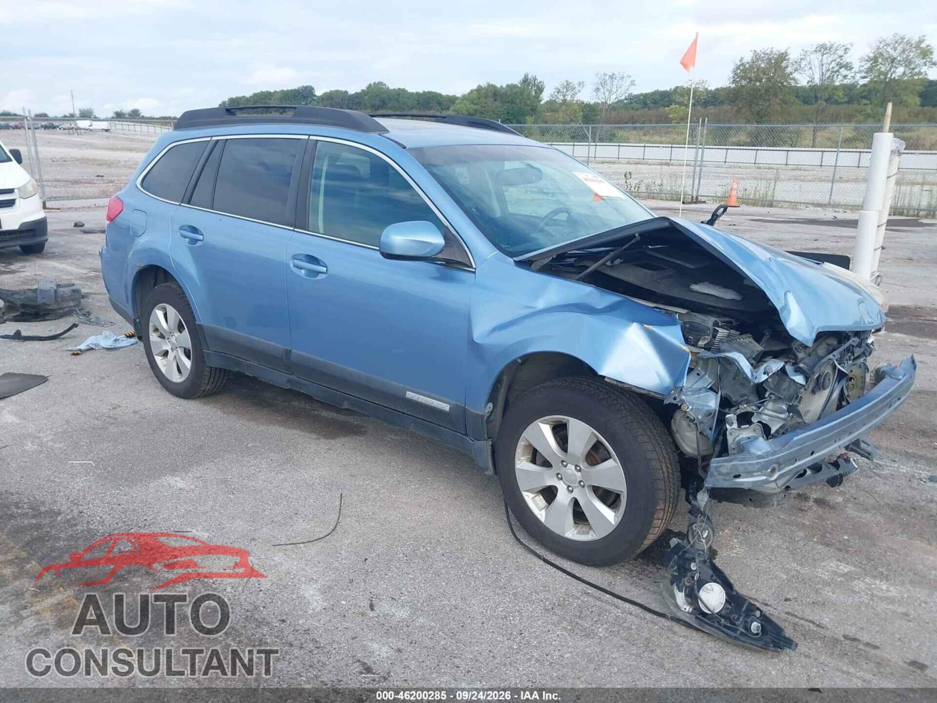 SUBARU OUTBACK 2010 - 4S4BRELC4A2348516