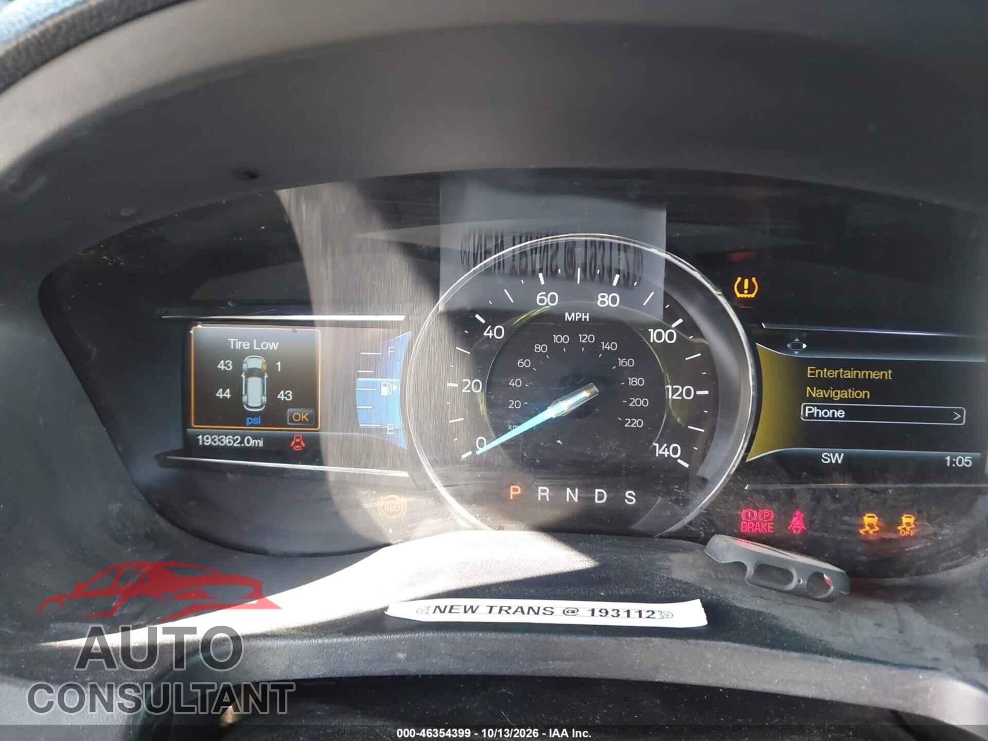 FORD EXPLORER 2016 - 1FM5K8FHXGGB83240