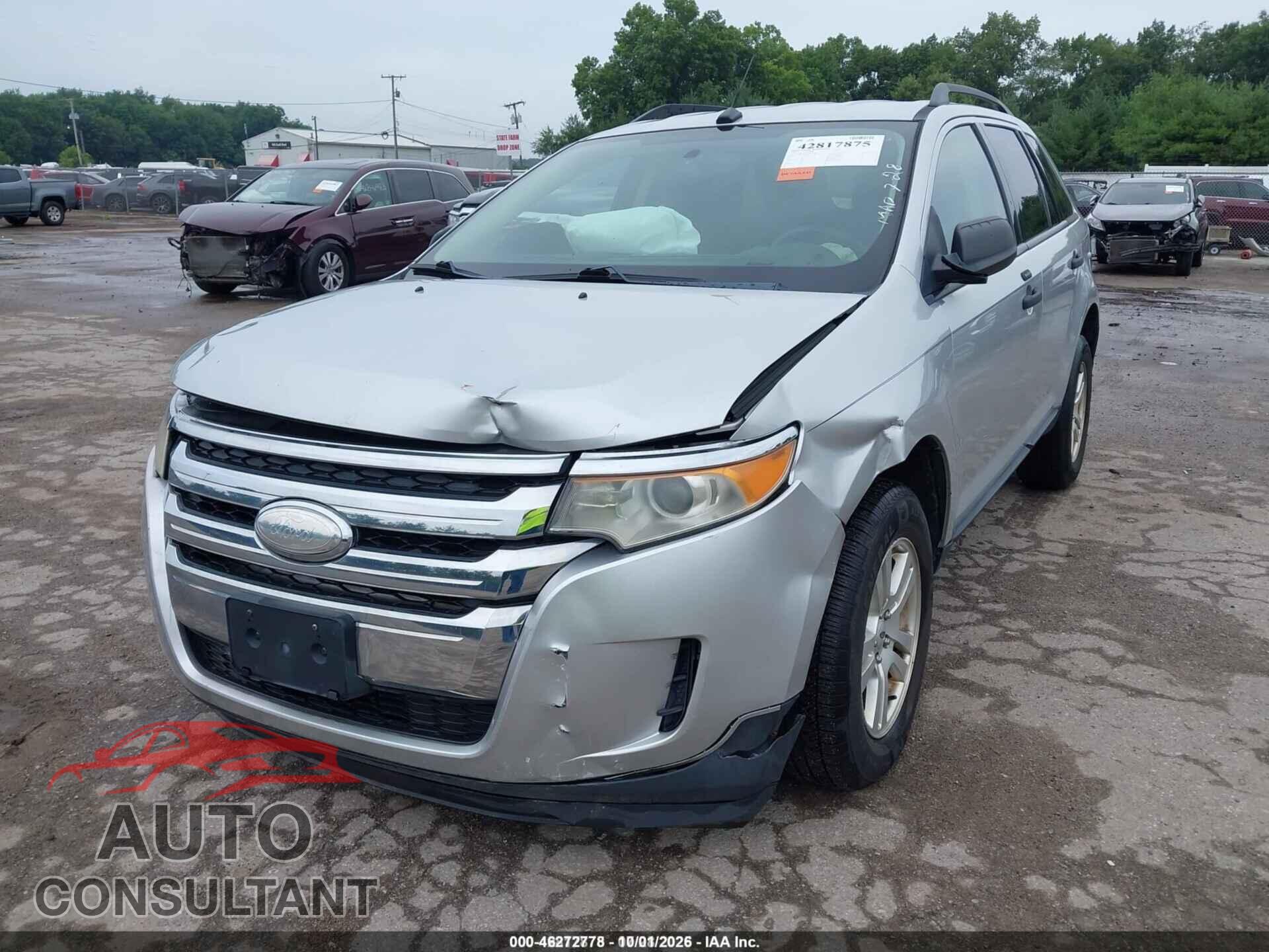 FORD EDGE 2012 - 2FMDK3GCXCBA10322