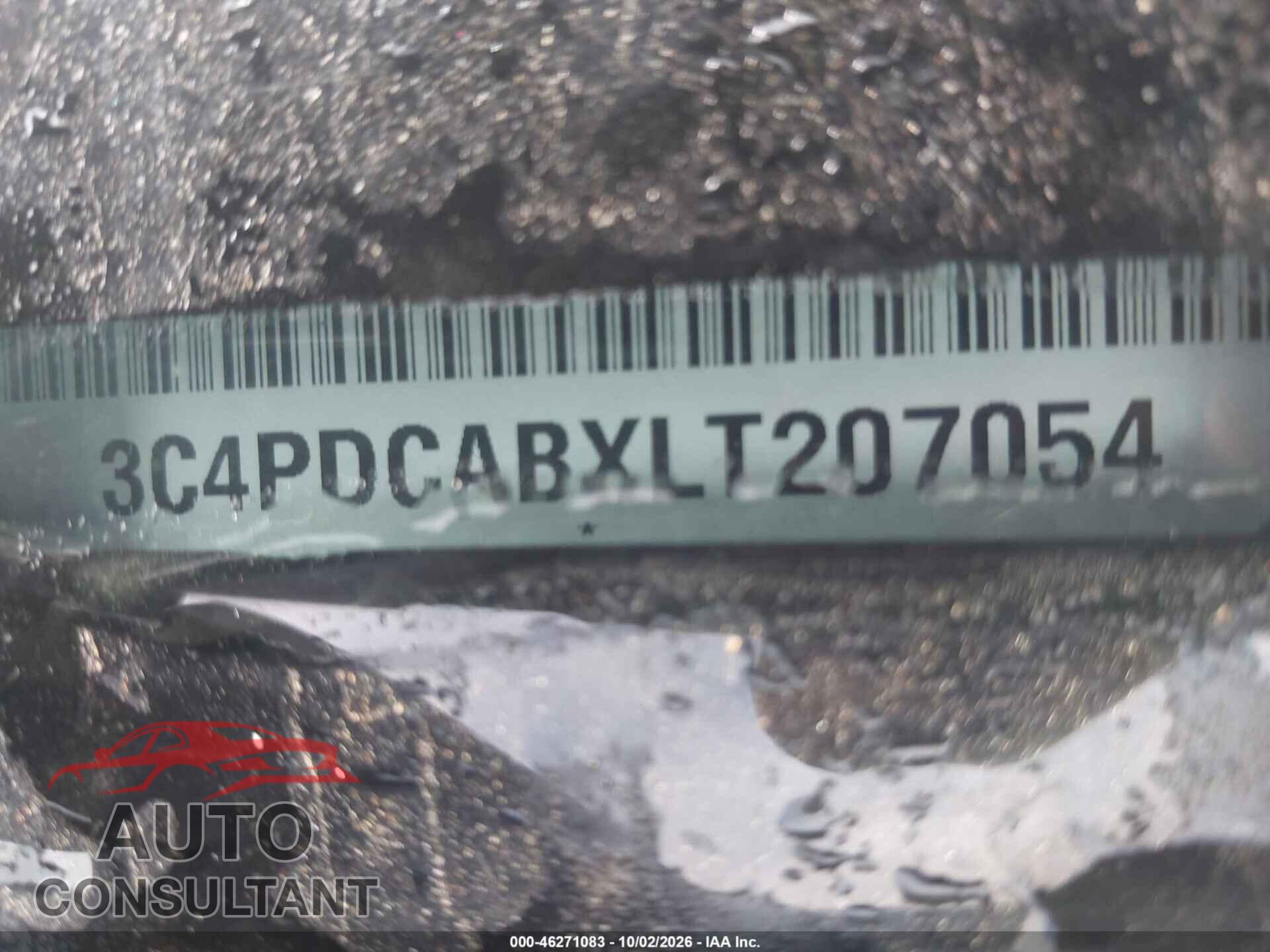 DODGE JOURNEY 2020 - 3C4PDCABXLT207054