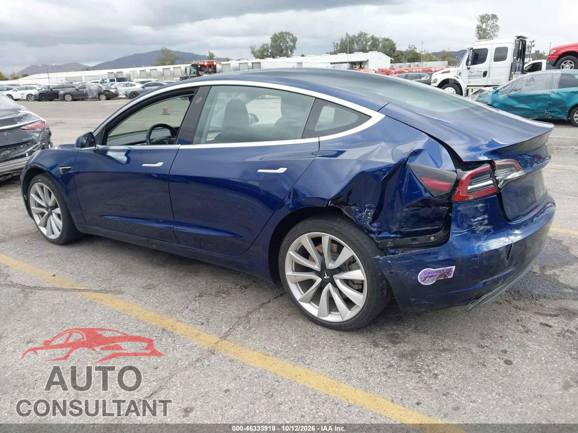 TESLA MODEL 3 2018 - 5YJ3E1EA9JF108951