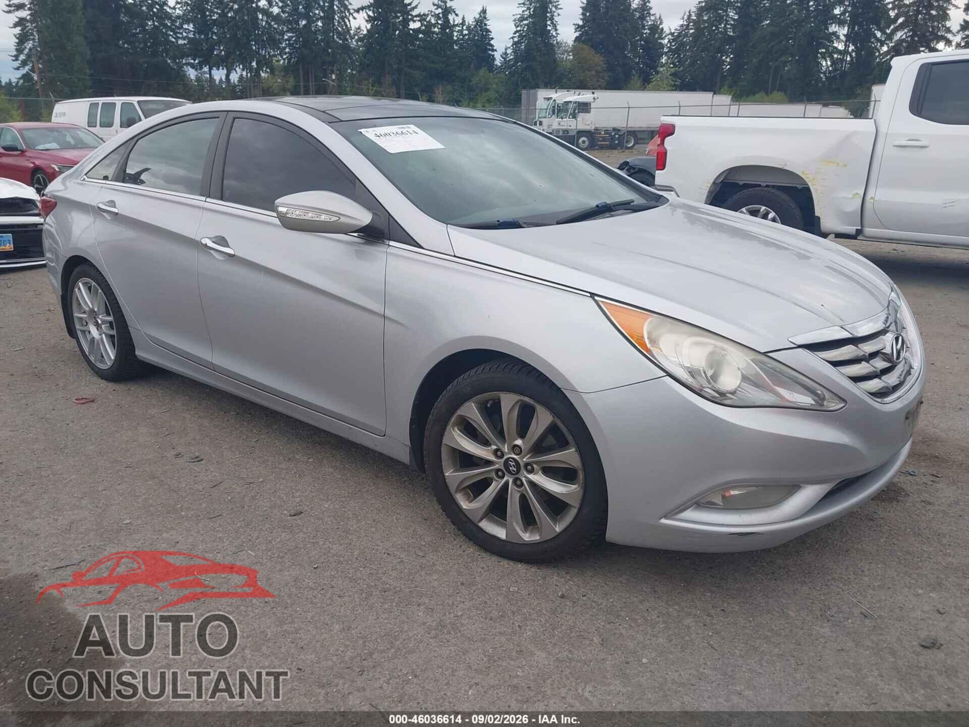 HYUNDAI SONATA 2012 - 5NPEC4AB7CH470537