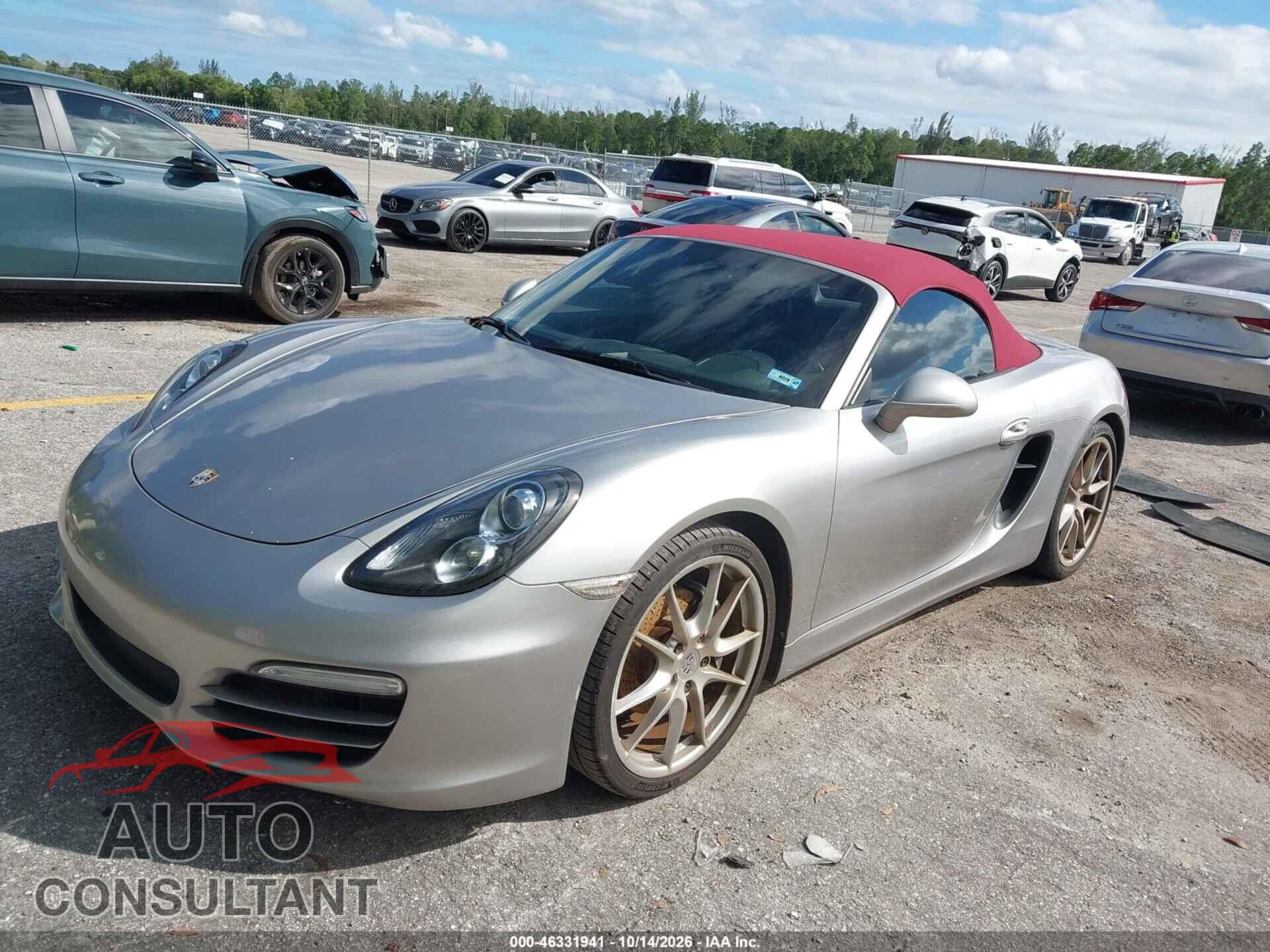 PORSCHE BOXSTER 2013 - WP0CA2A88DK112386