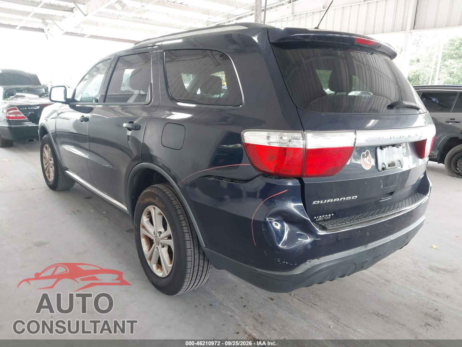DODGE DURANGO 2012 - 1C4RDHDG8CC257704