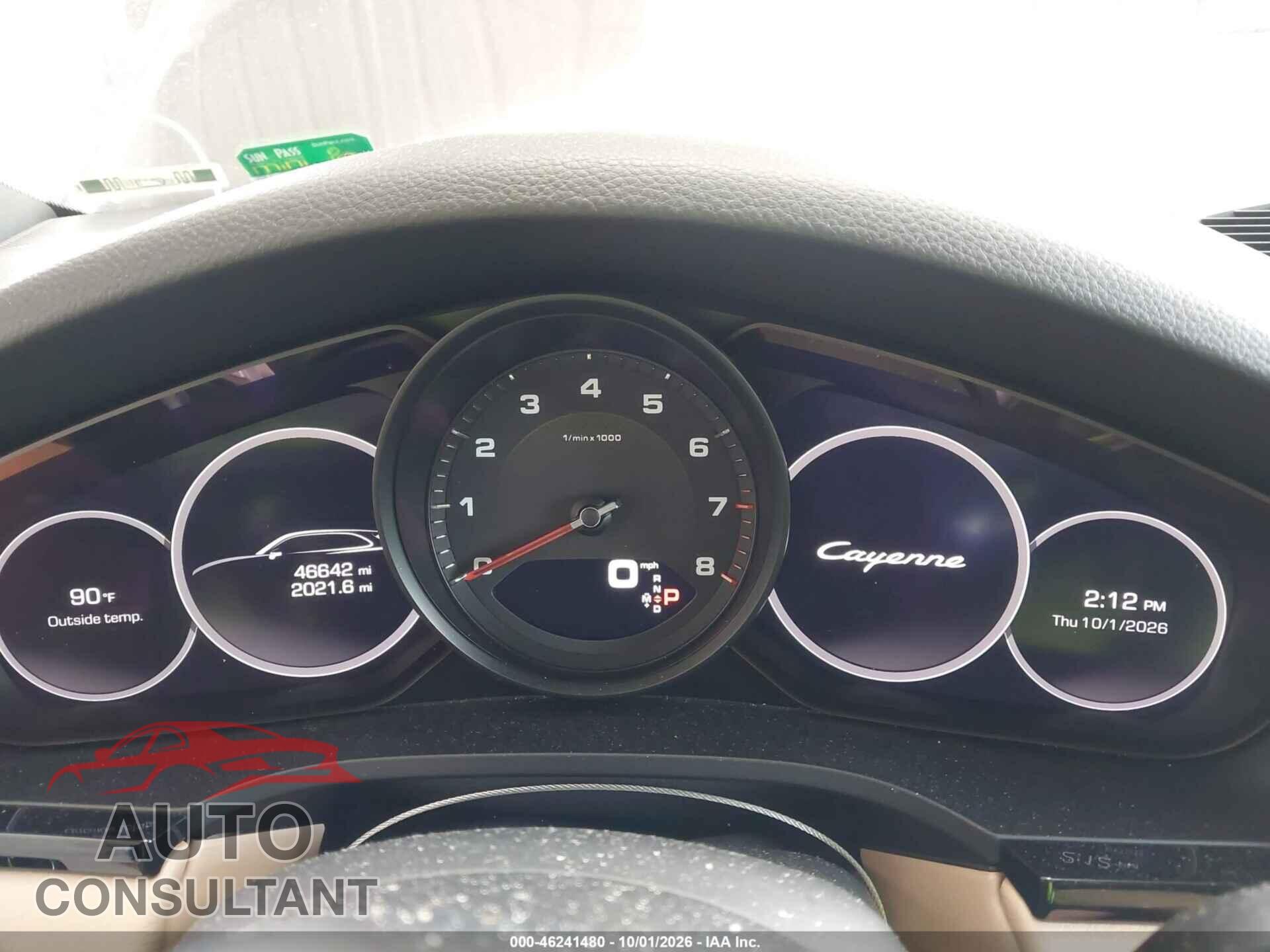 PORSCHE CAYENNE 2021 - WP1AA2AYXMDA10016
