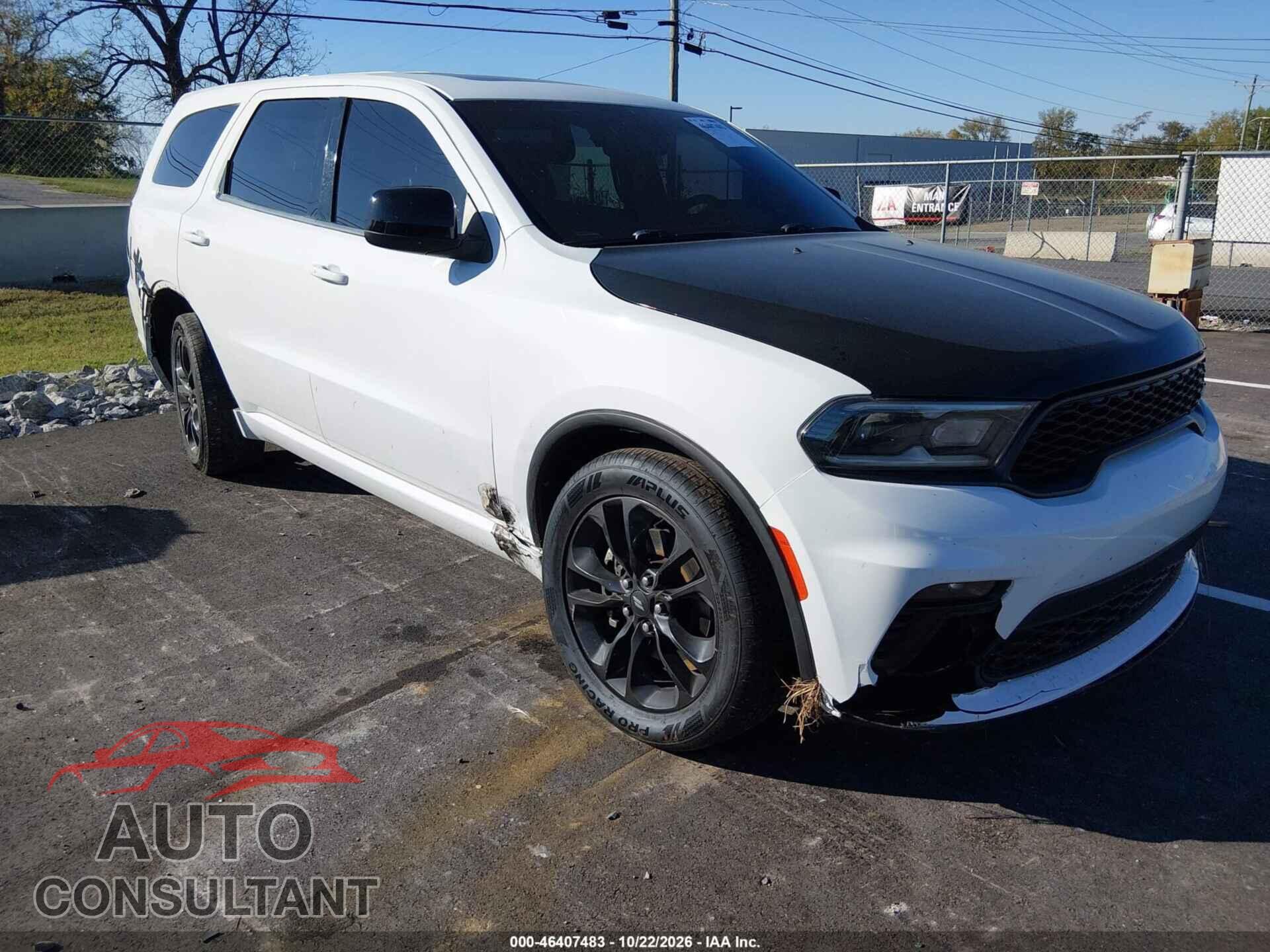 DODGE DURANGO 2021 - 1C4RDHDG2MC693045