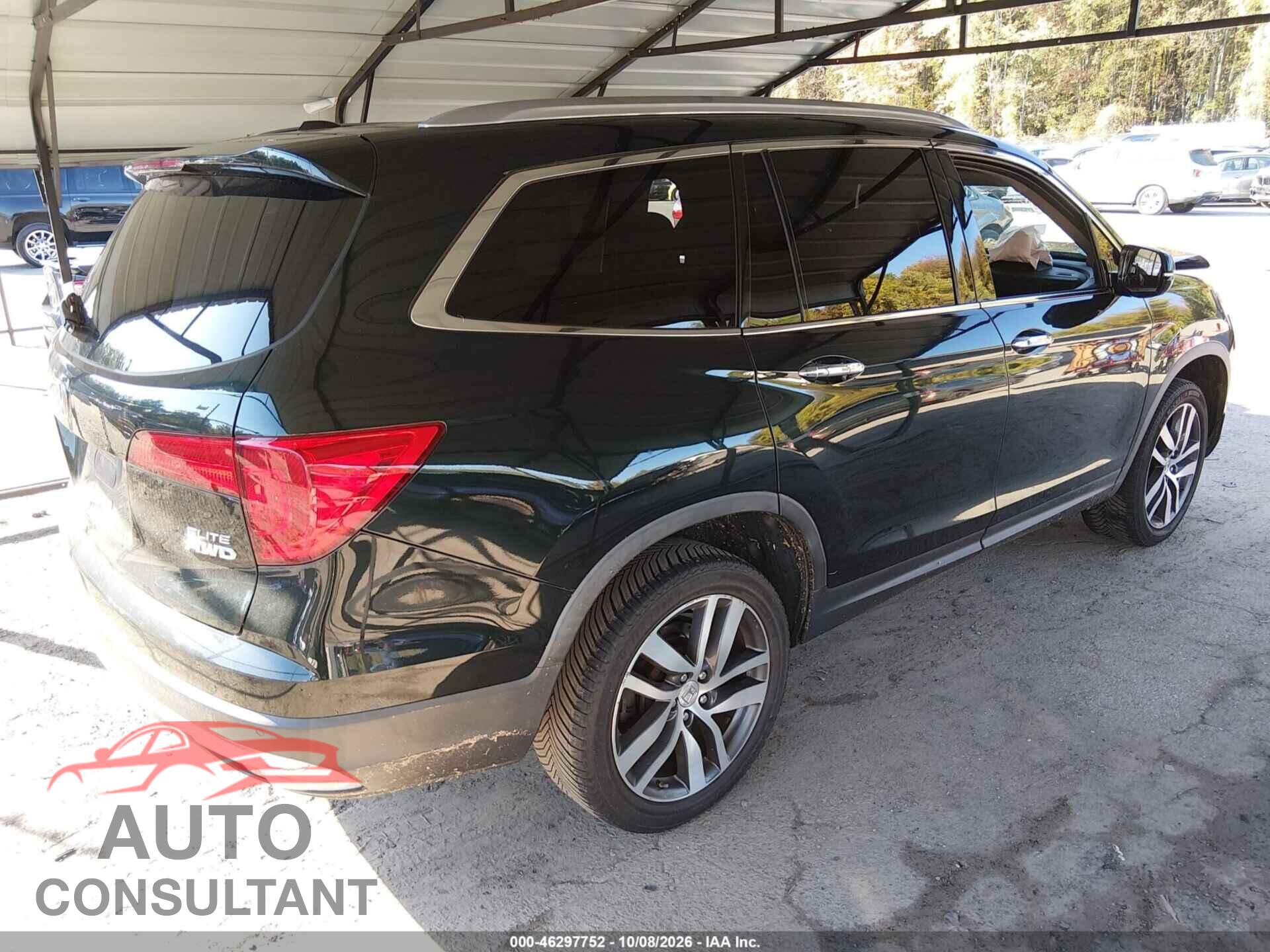 HONDA PILOT 2017 - 5FNYF6H00HB014101