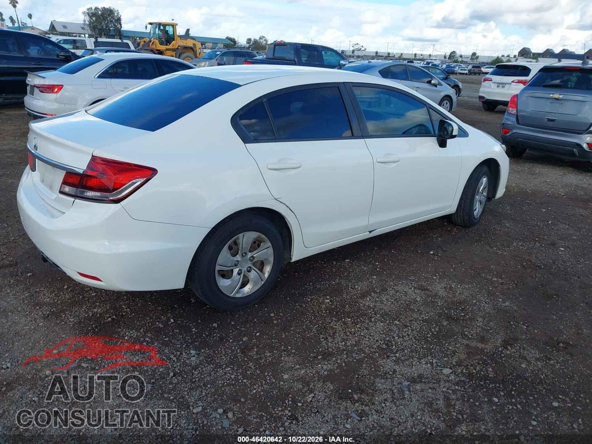 HONDA CIVIC 2014 - 19XFB2F5XEE257765