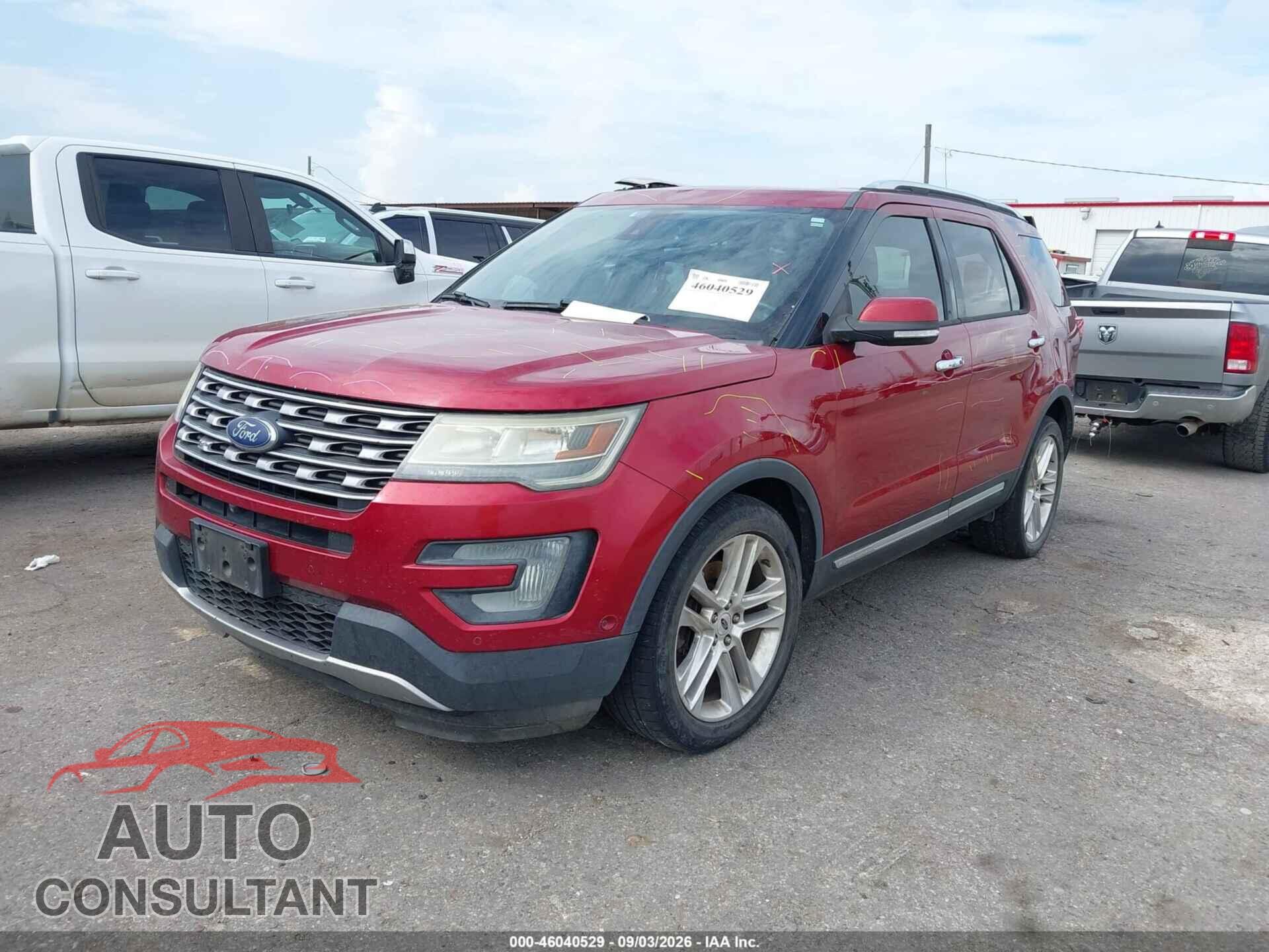 FORD EXPLORER 2017 - 1FM5K7F80HGA98807