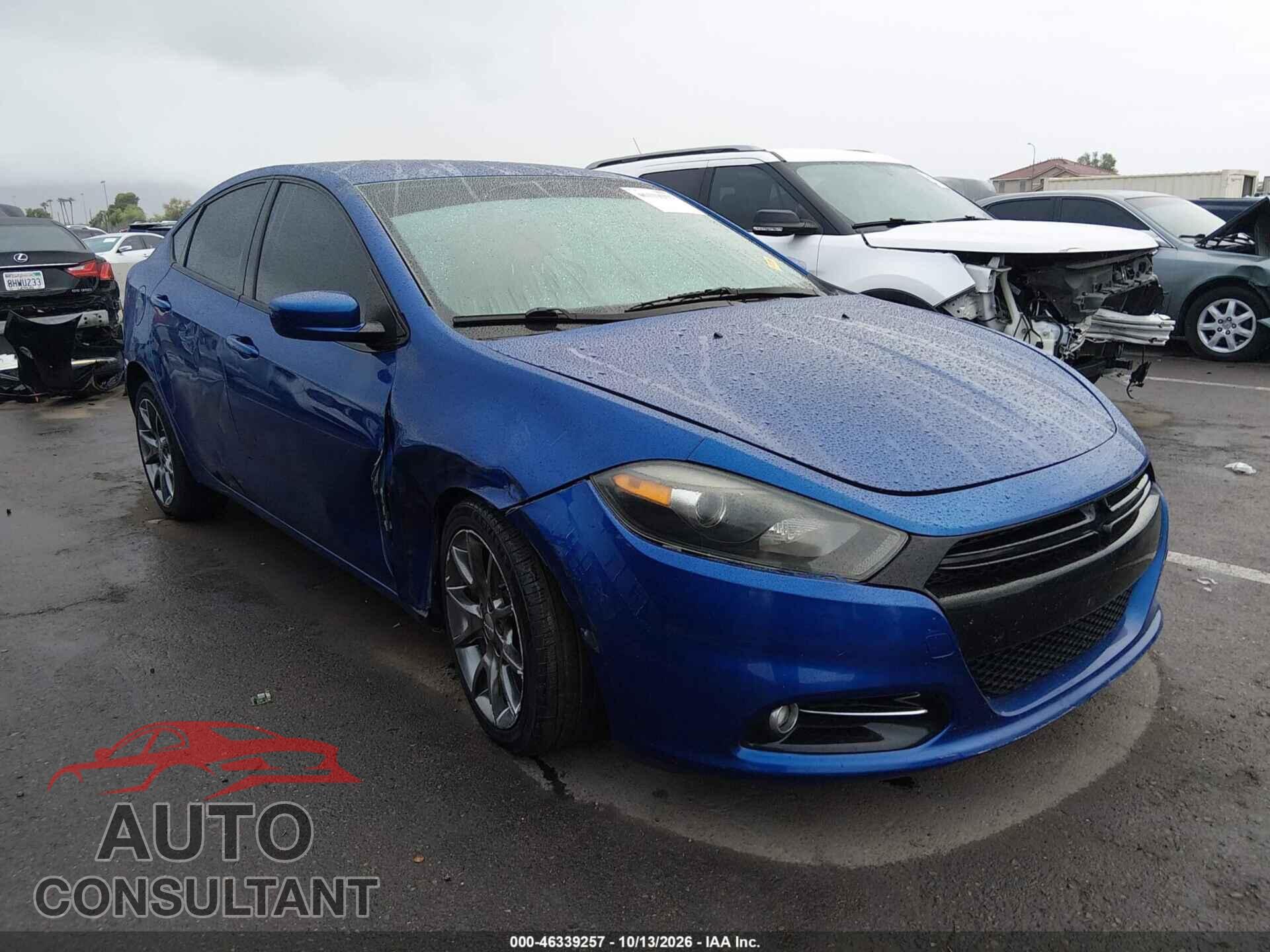 DODGE DART 2014 - 1C3CDFBB8ED765528