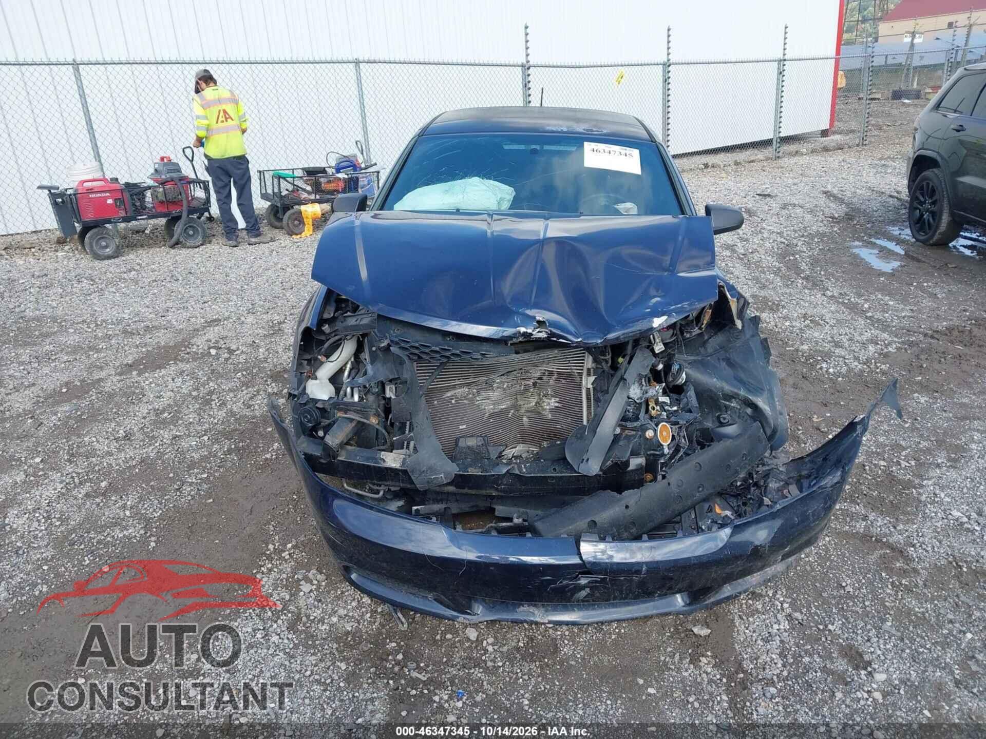 DODGE AVENGER 2012 - 1C3CDZAG8CN261003