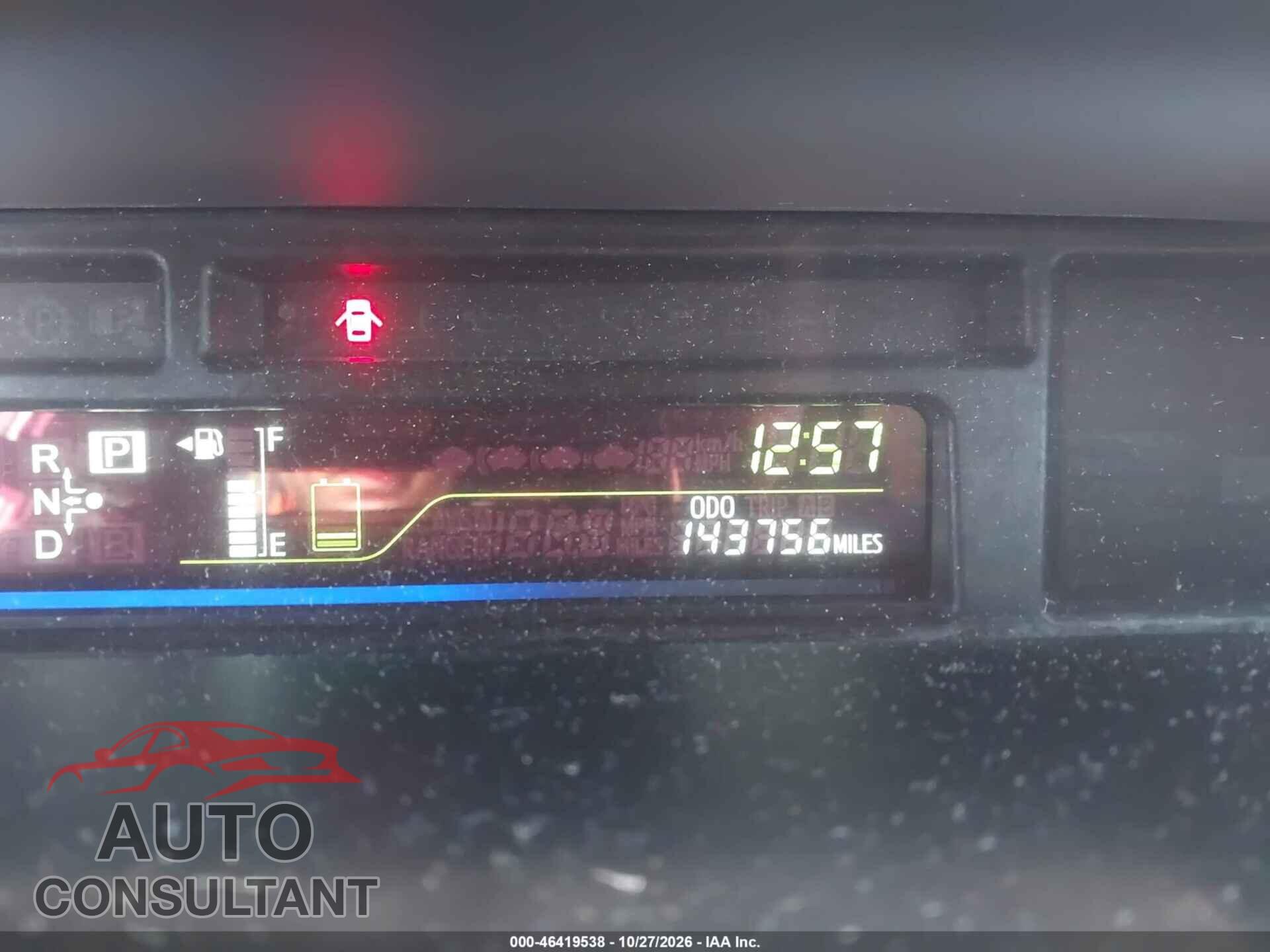 TOYOTA PRIUS V 2014 - JTDZN3EU9E3304830