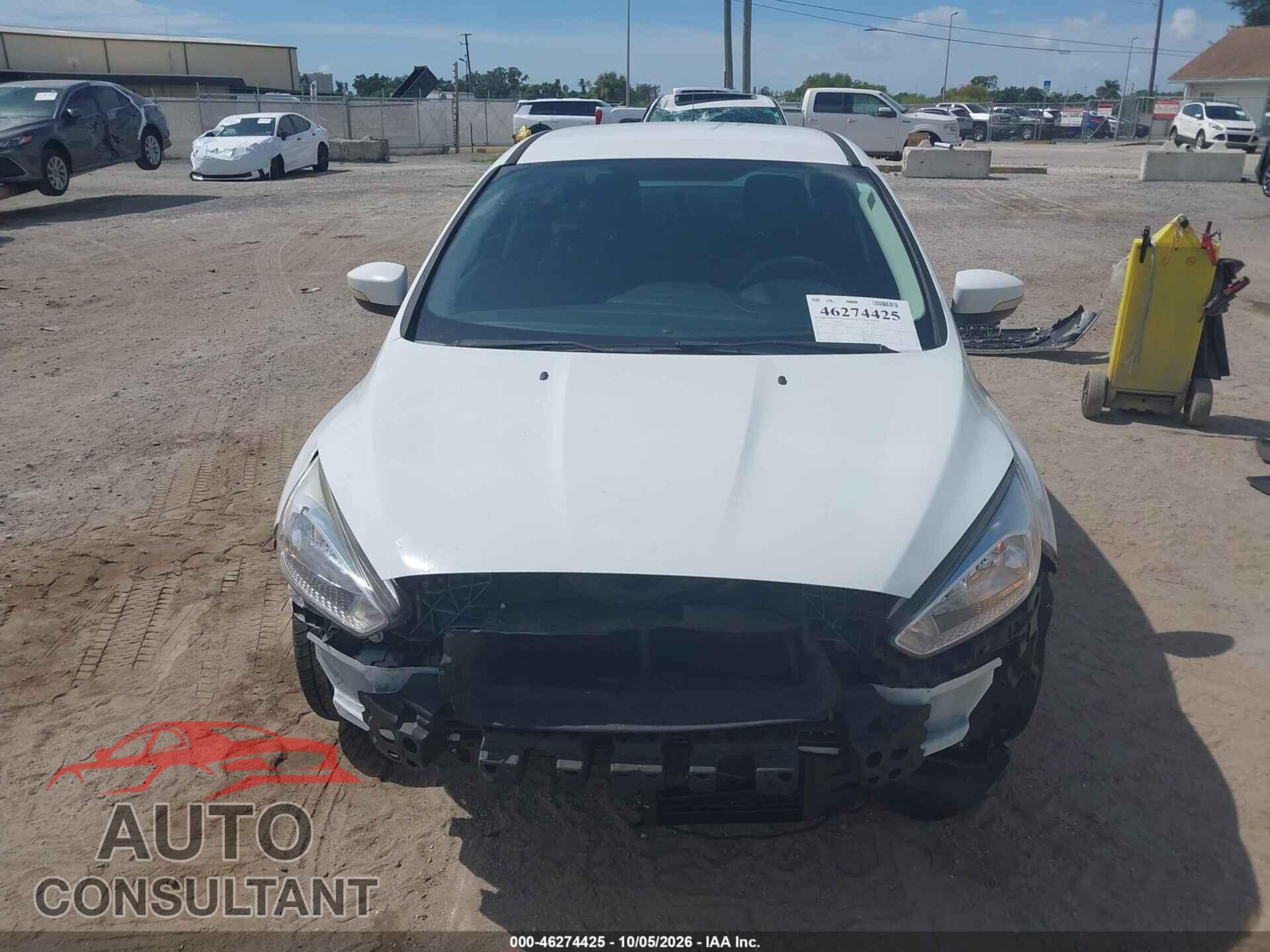 FORD FOCUS 2017 - 1FADP3F26HL228091