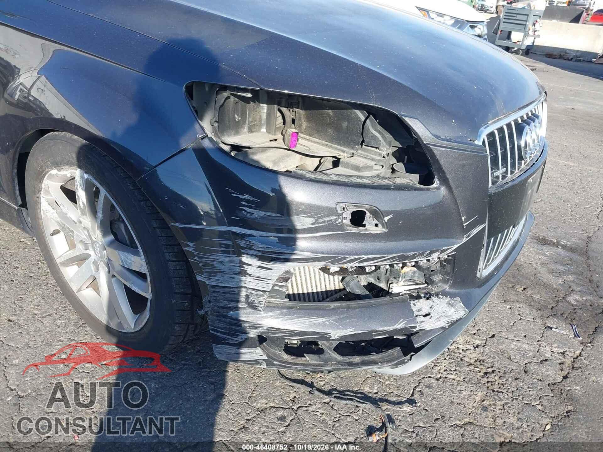 AUDI Q7 2012 - WA1WMAFE9CD003476