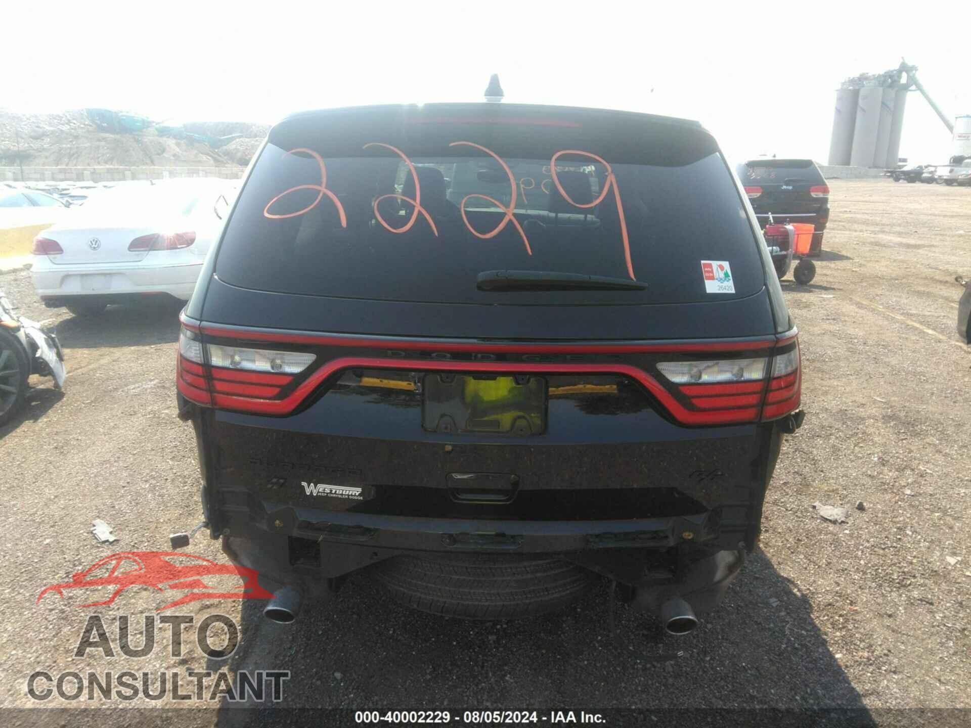 DODGE DURANGO 2021 - 1C4SDJCT9MC848231