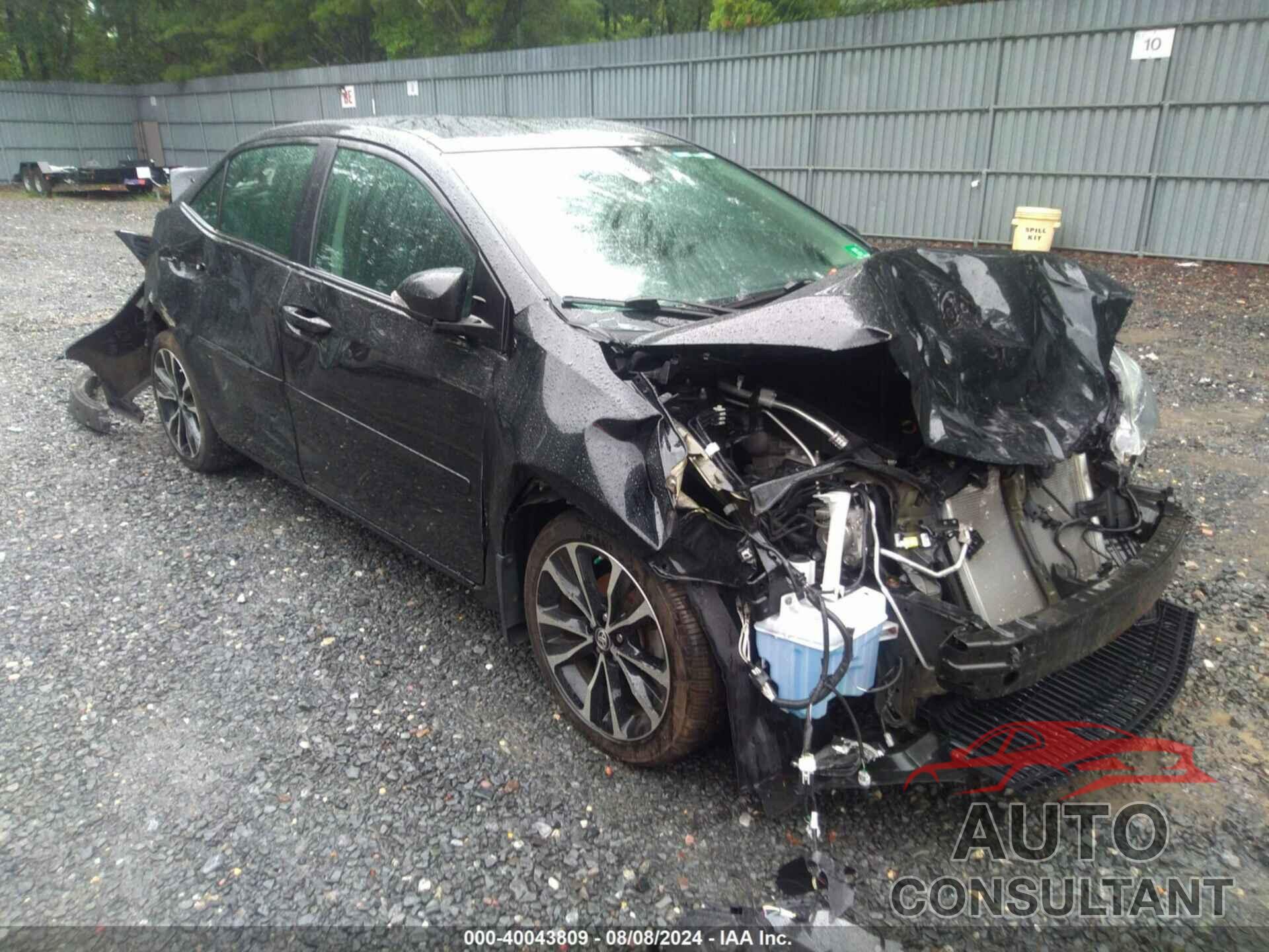 TOYOTA COROLLA 2018 - 2T1BURHE6JC101729