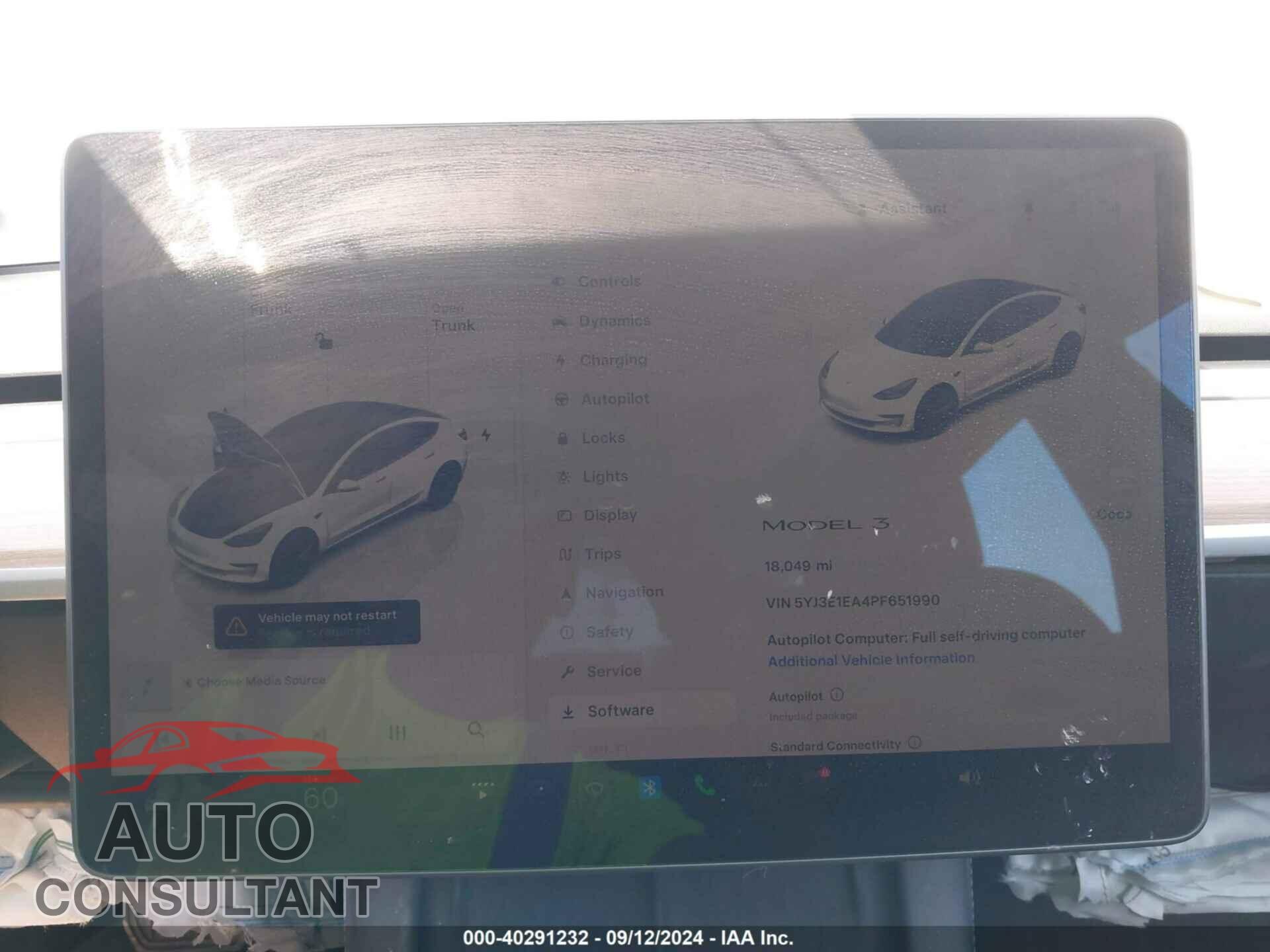 TESLA MODEL 3 2023 - 5YJ3E1EA4PF651990