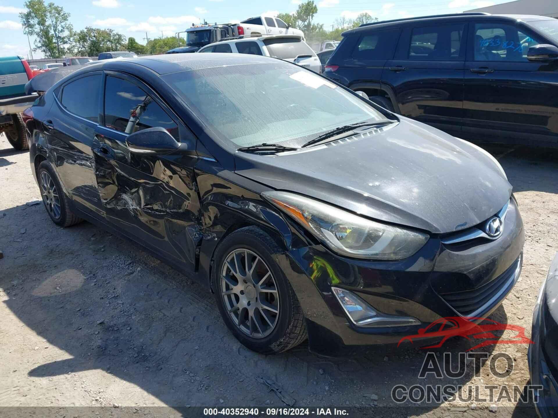 HYUNDAI ELANTRA 2016 - 5NPDH4AE8GH710109