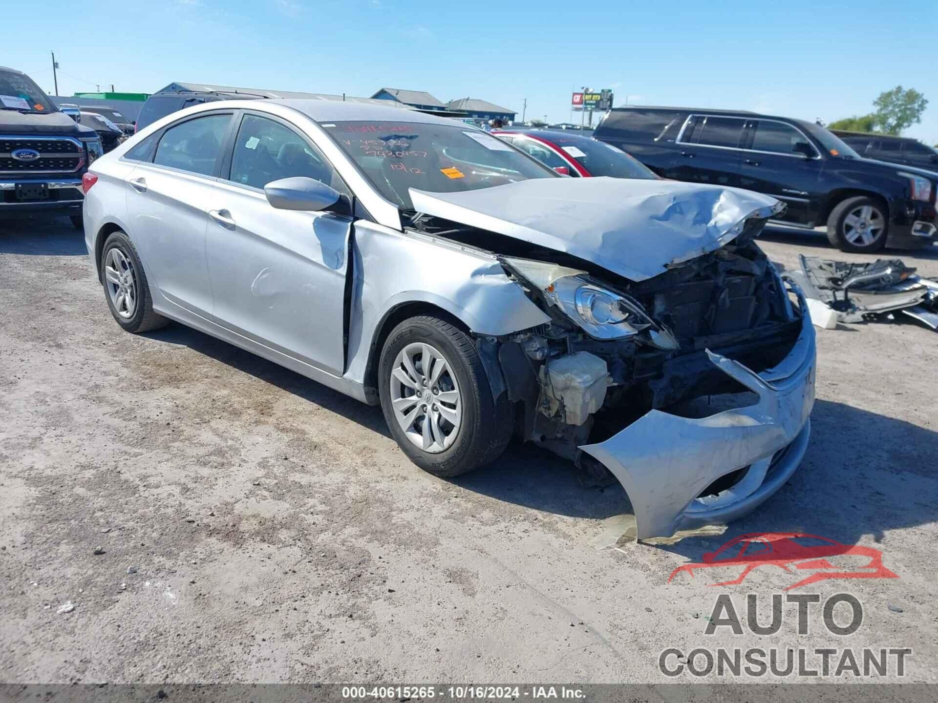 HYUNDAI SONATA 2012 - 5NPEB4AC6CH459136