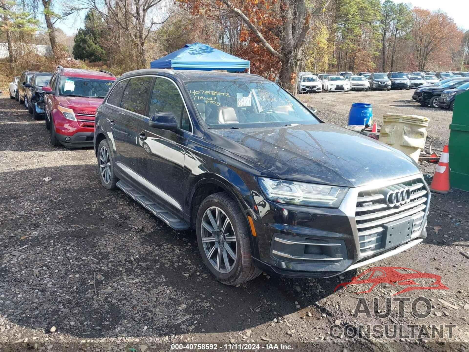 AUDI Q7 2017 - WA1LAAF7XHD024440