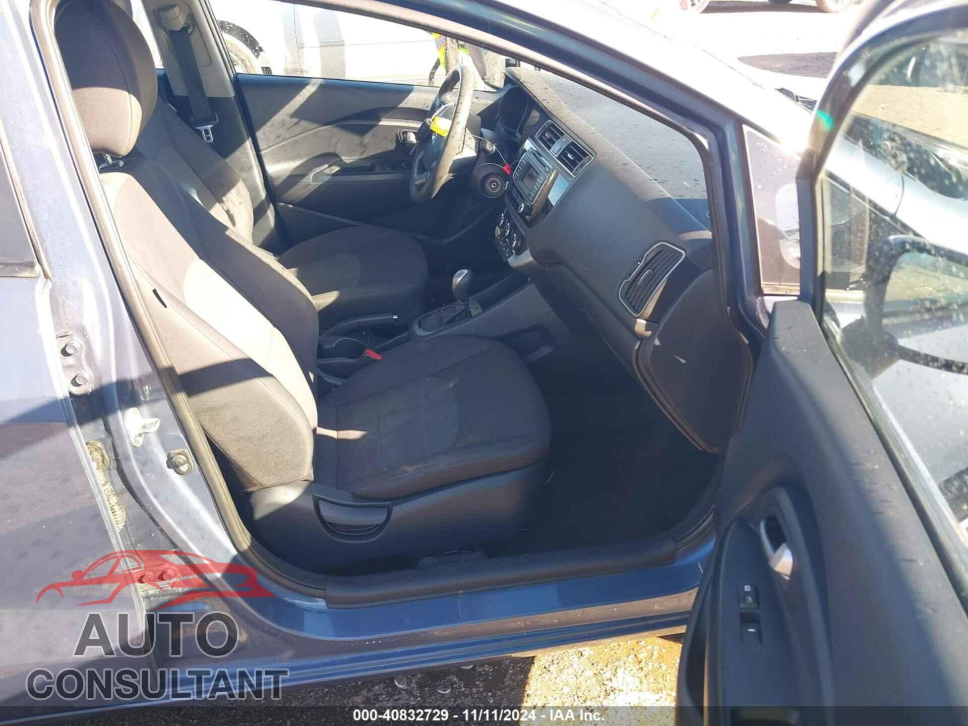KIA RIO 2016 - KNADM4A31G6562810