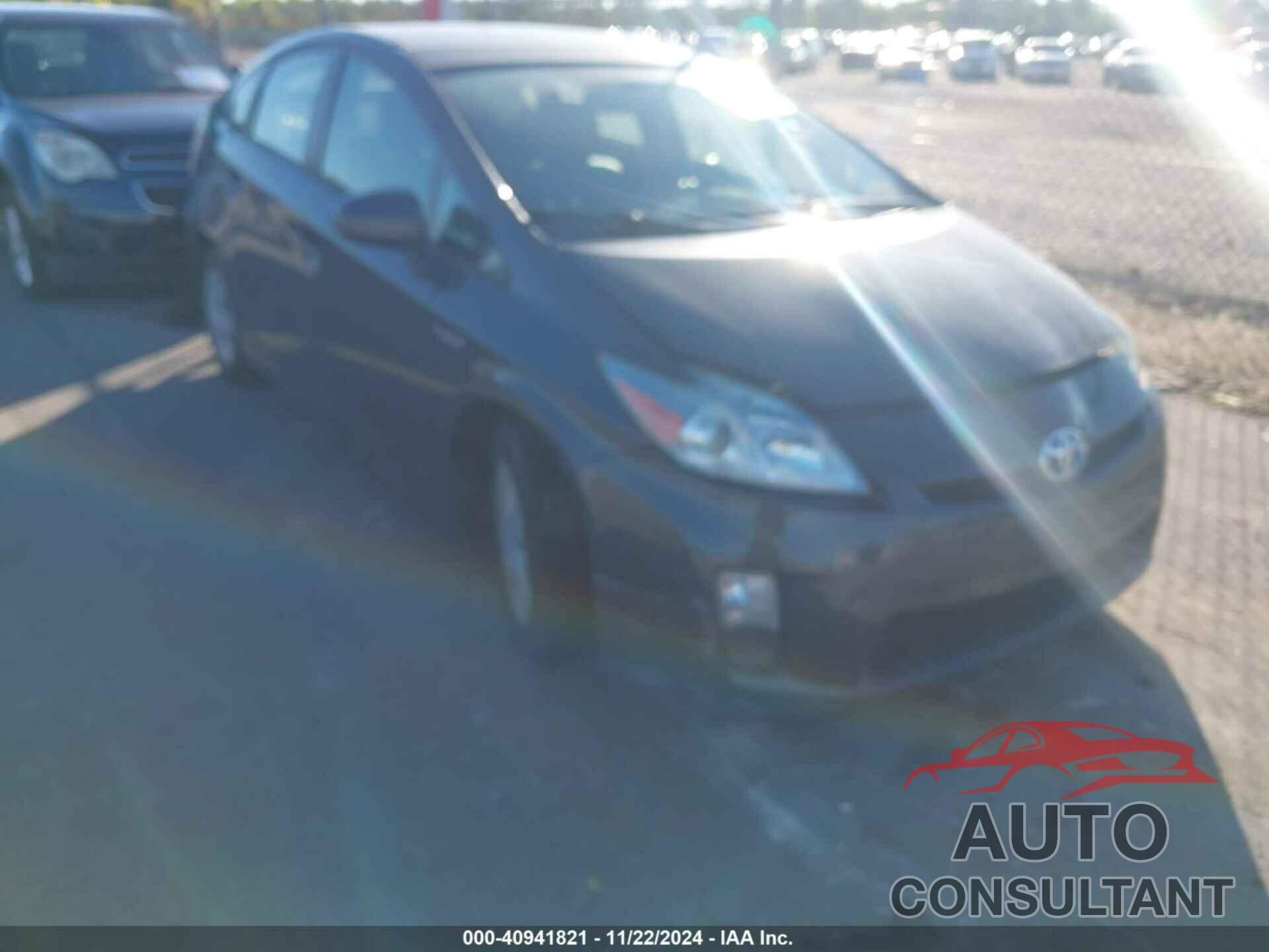 TOYOTA PRIUS 2011 - JTDKN3DU1B1414474