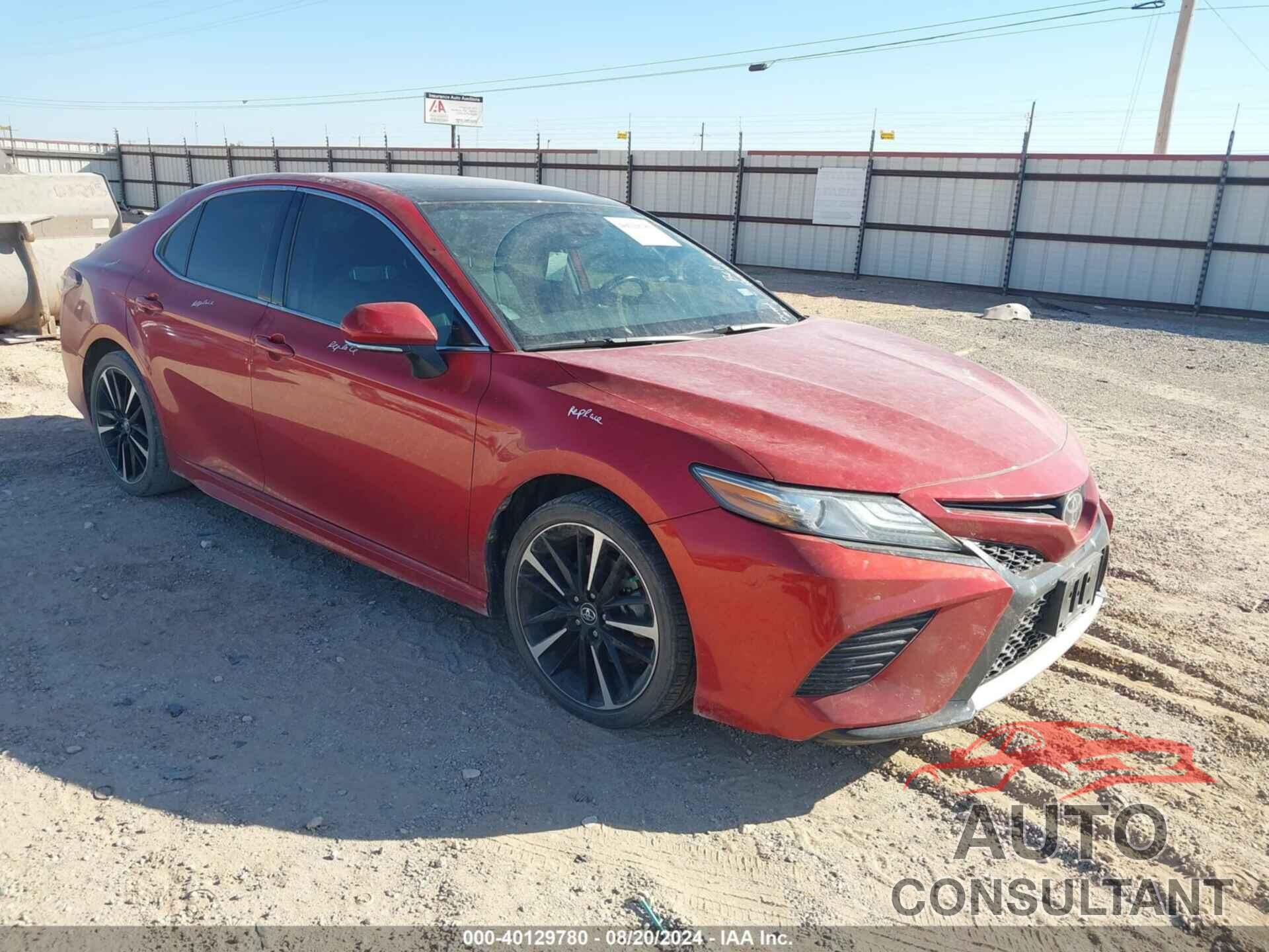 TOYOTA CAMRY 2019 - 4T1B61HK5KU177346