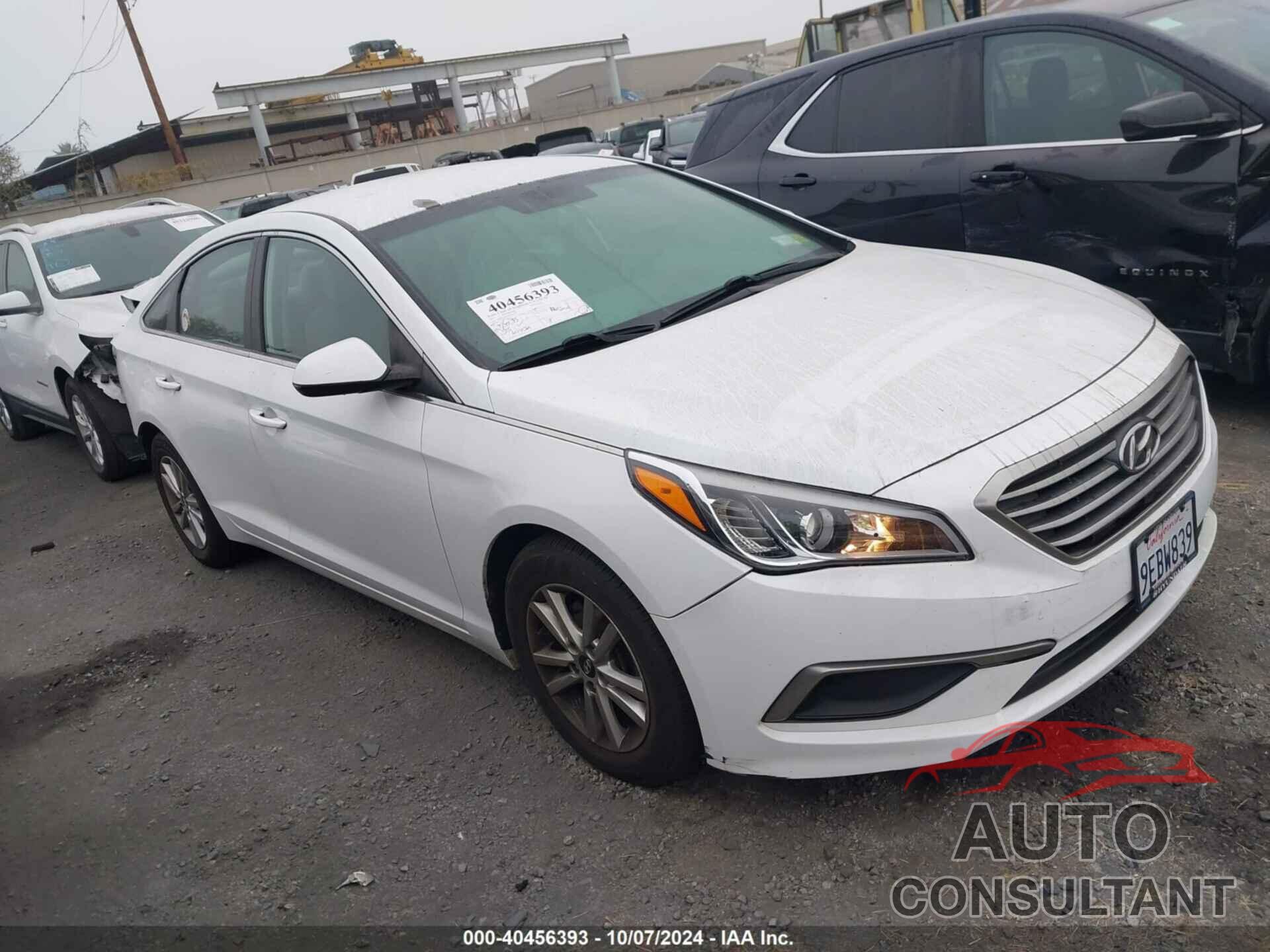 HYUNDAI SONATA 2017 - 5NPE24AF1HH588354