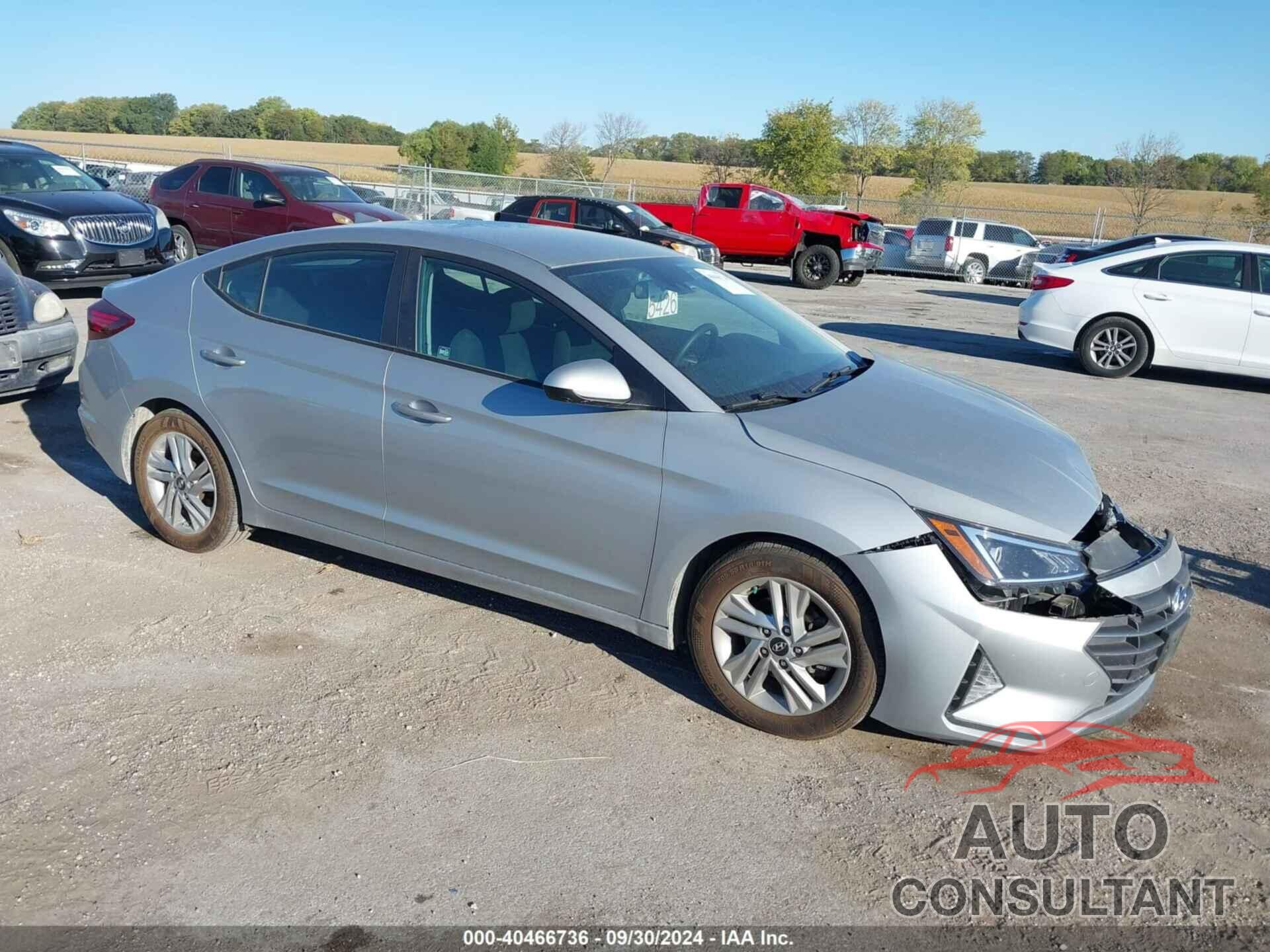 HYUNDAI ELANTRA 2020 - KMHD84LF5LU942295