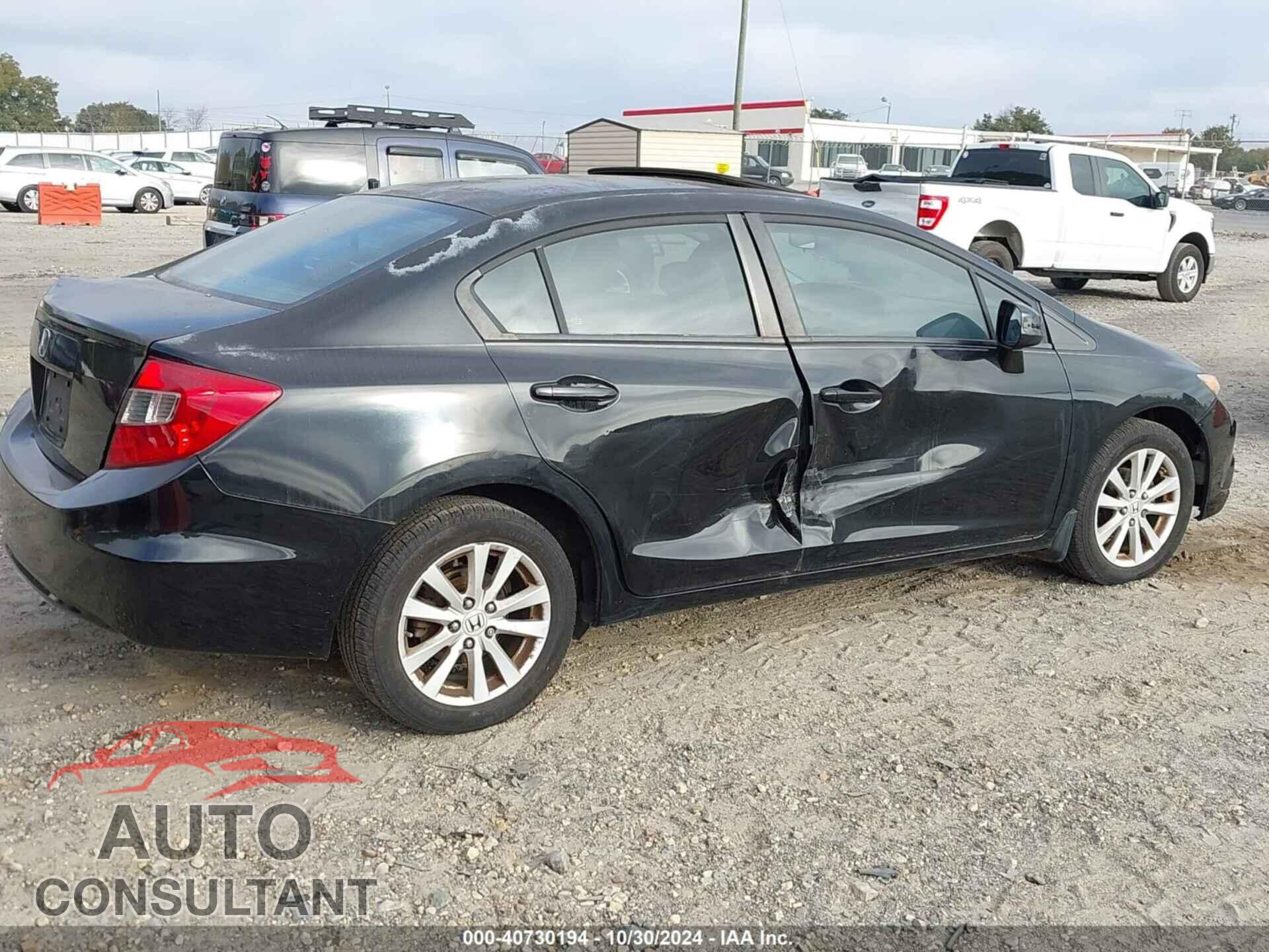HONDA CIVIC 2012 - 2HGFB2F86CH511923