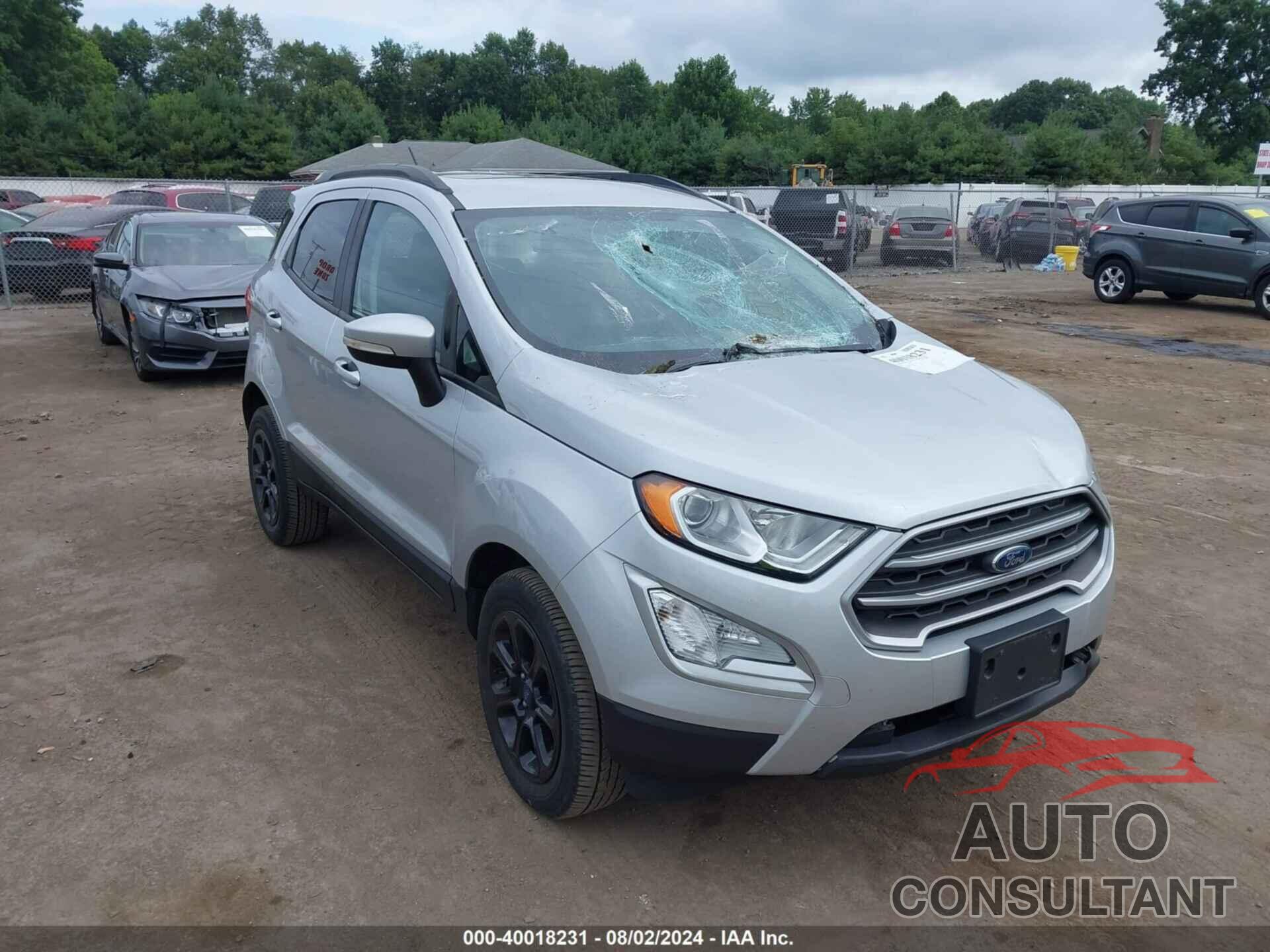 FORD ECOSPORT 2019 - MAJ6S3GL6KC276177