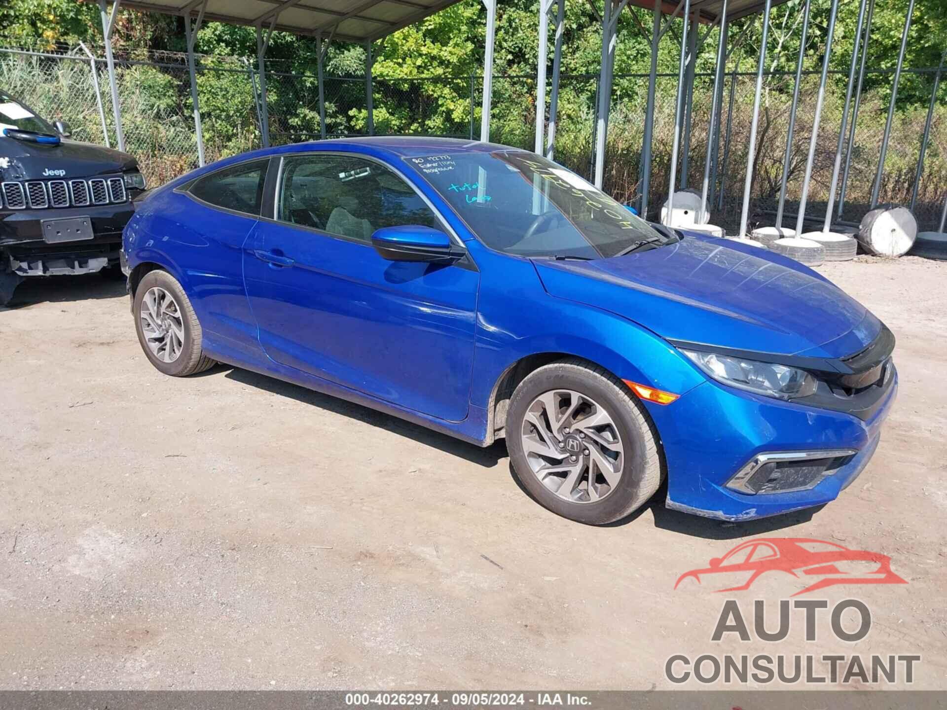 HONDA CIVIC 2020 - 2HGFC4B62LH301591
