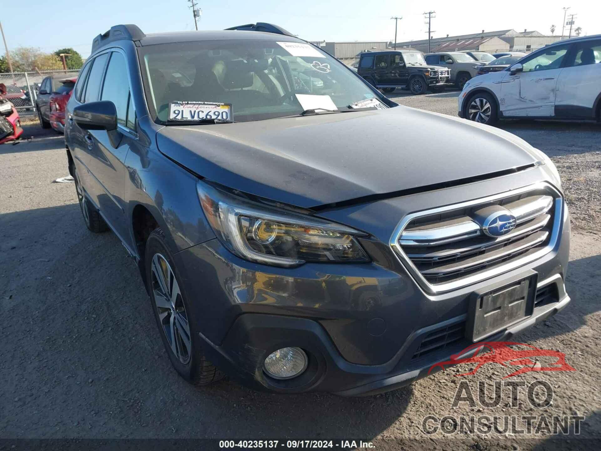 SUBARU OUTBACK 2018 - 4S4BSANC8J3347888