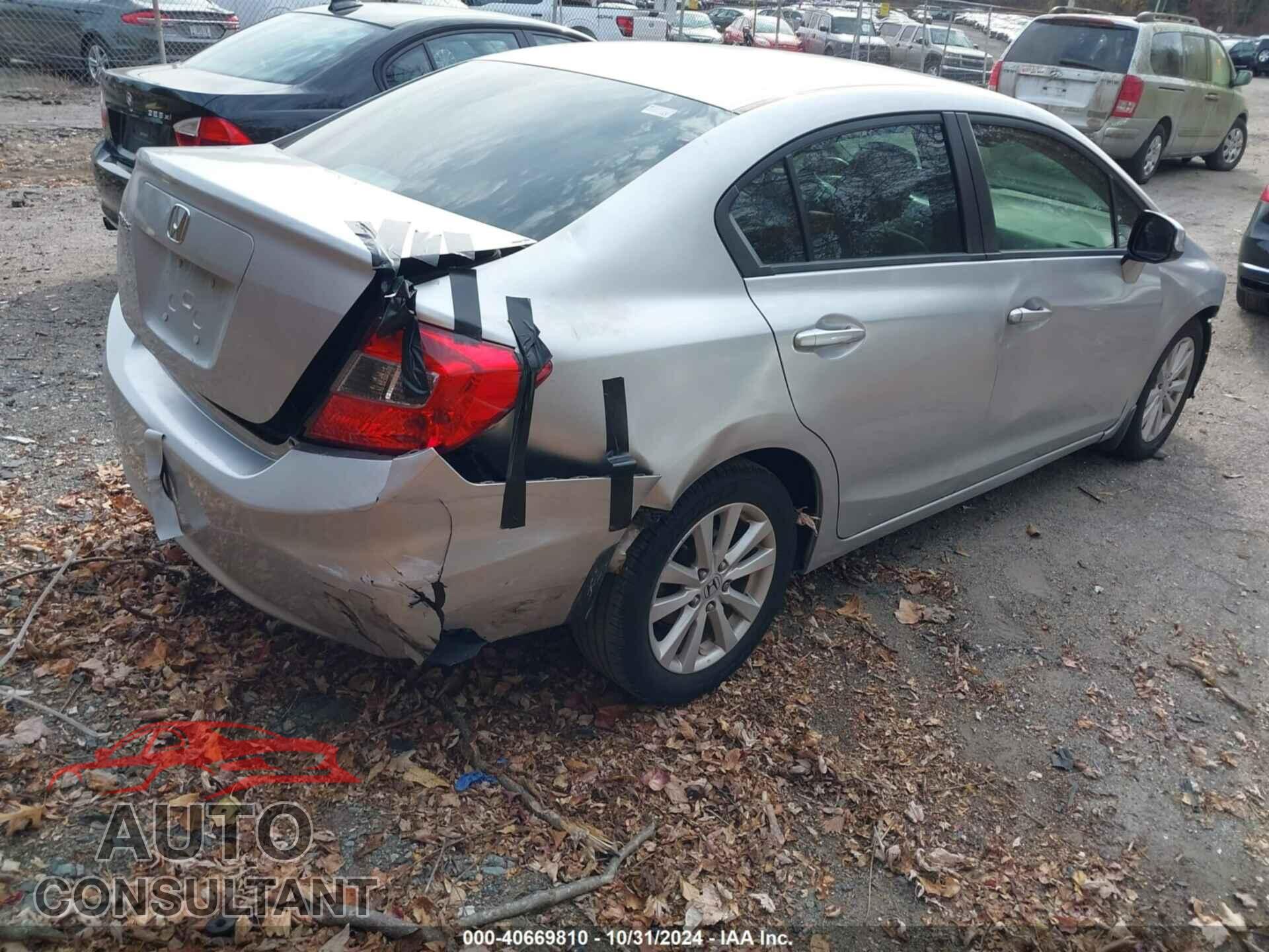 HONDA CIVIC 2012 - 2HGFB2F98CH590486