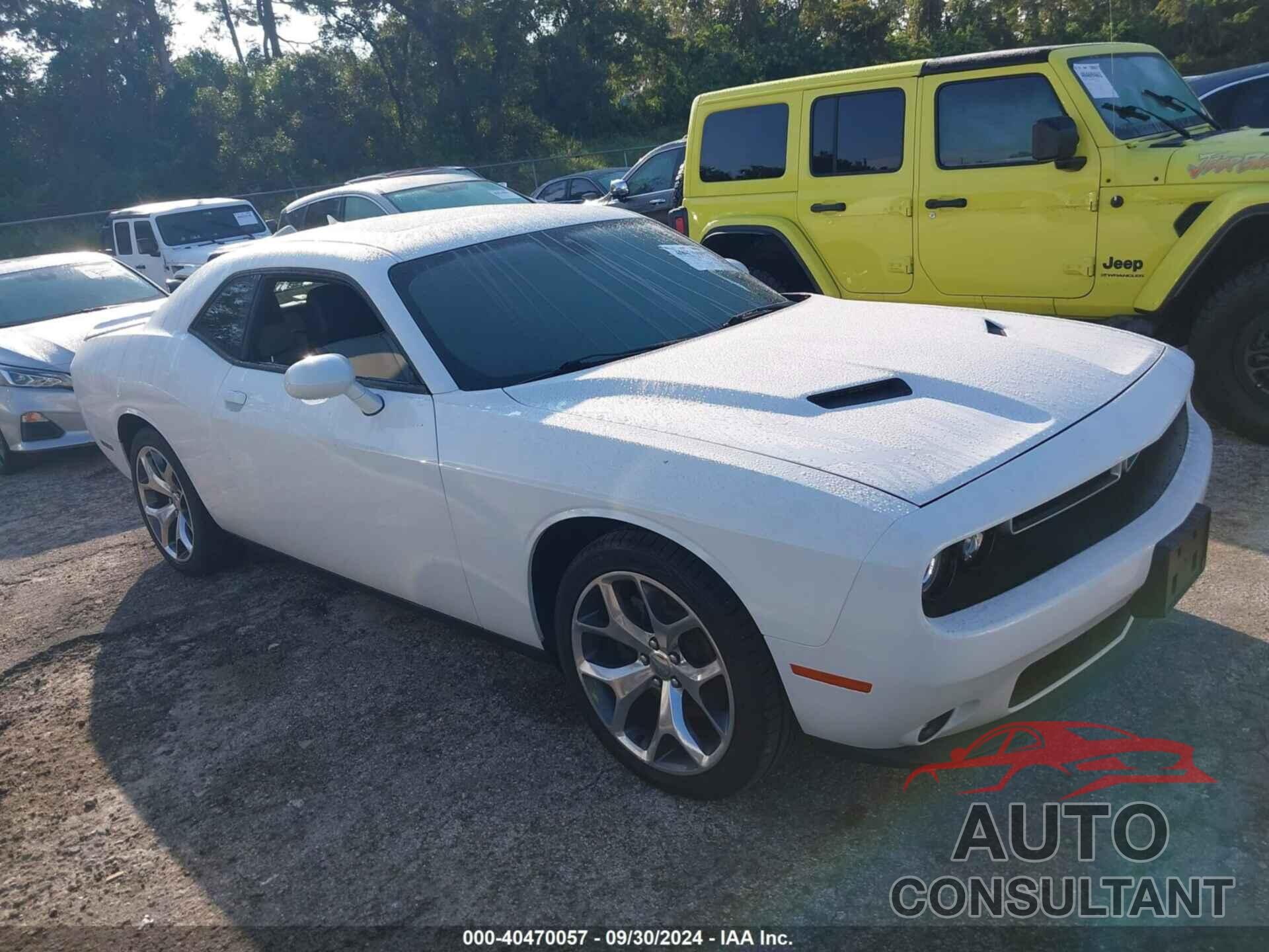 DODGE CHALLENGER 2016 - 2C3CDZAG1GH129344