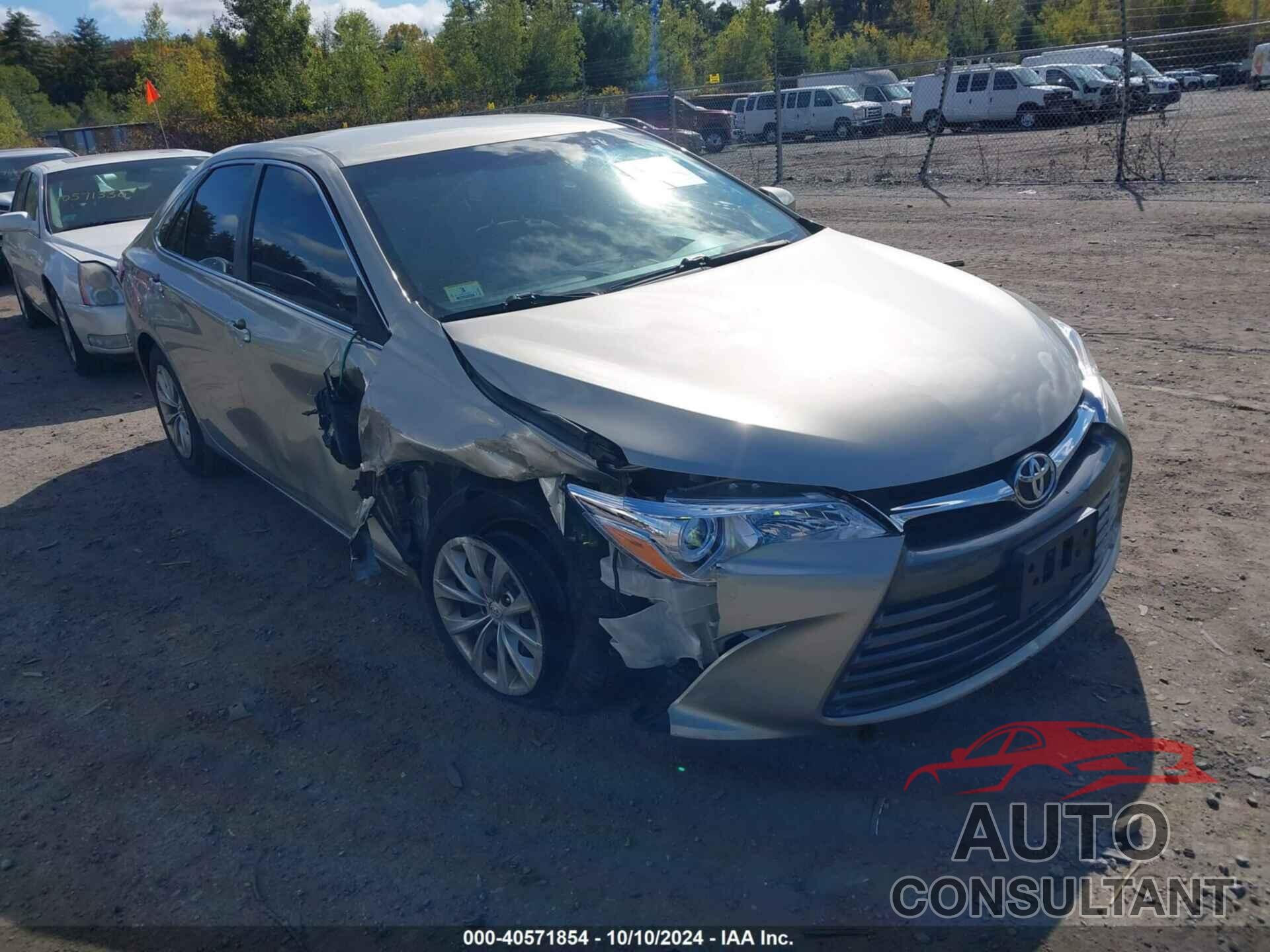 TOYOTA CAMRY 2016 - 4T4BF1FK2GR535647