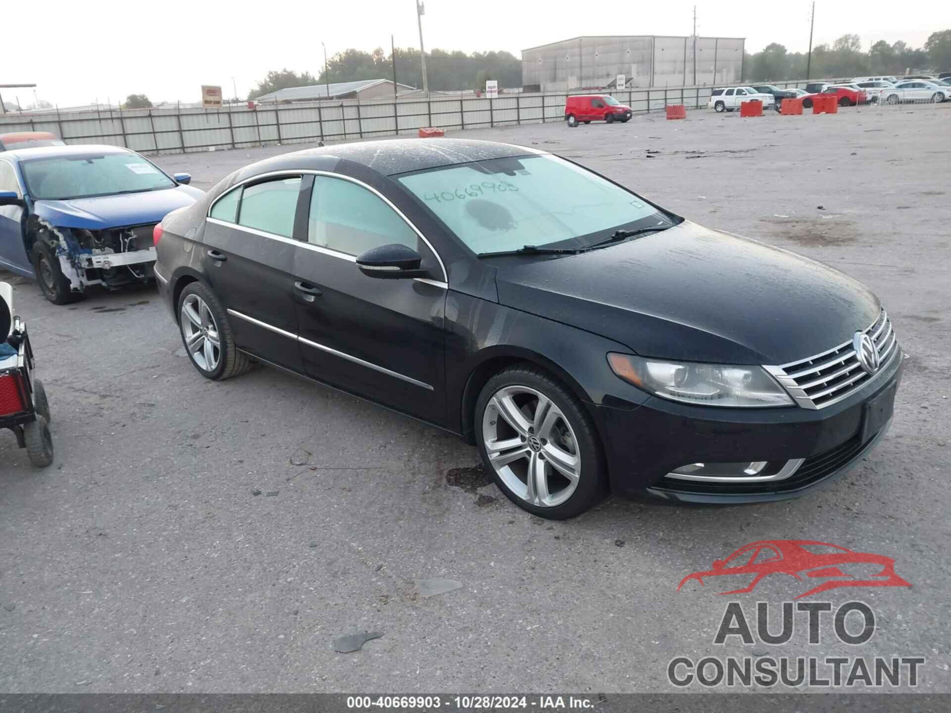 VOLKSWAGEN CC 2013 - WVWBN7AN3DE504516