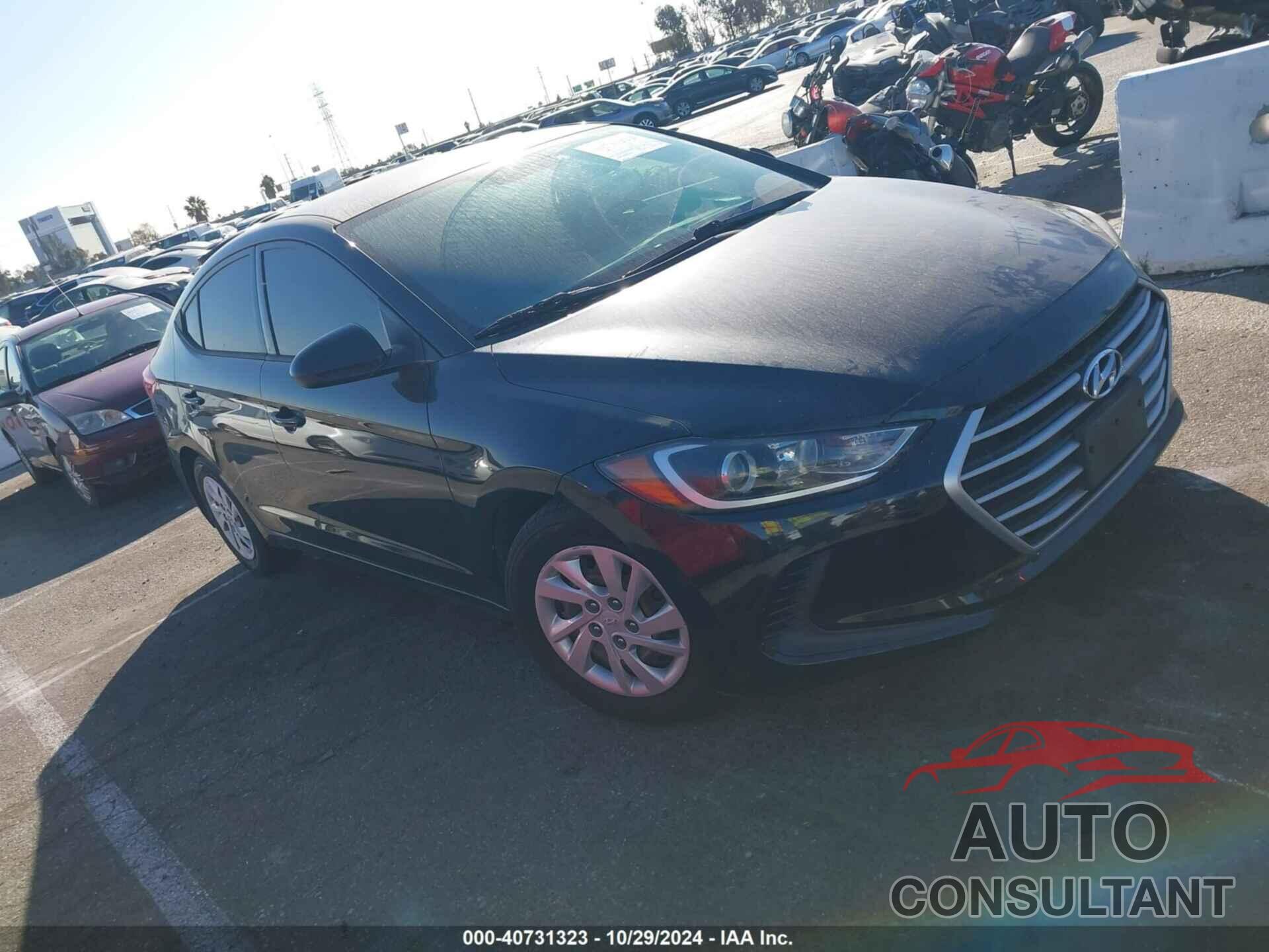 HYUNDAI ELANTRA 2017 - 5NPD74LF1HH102197