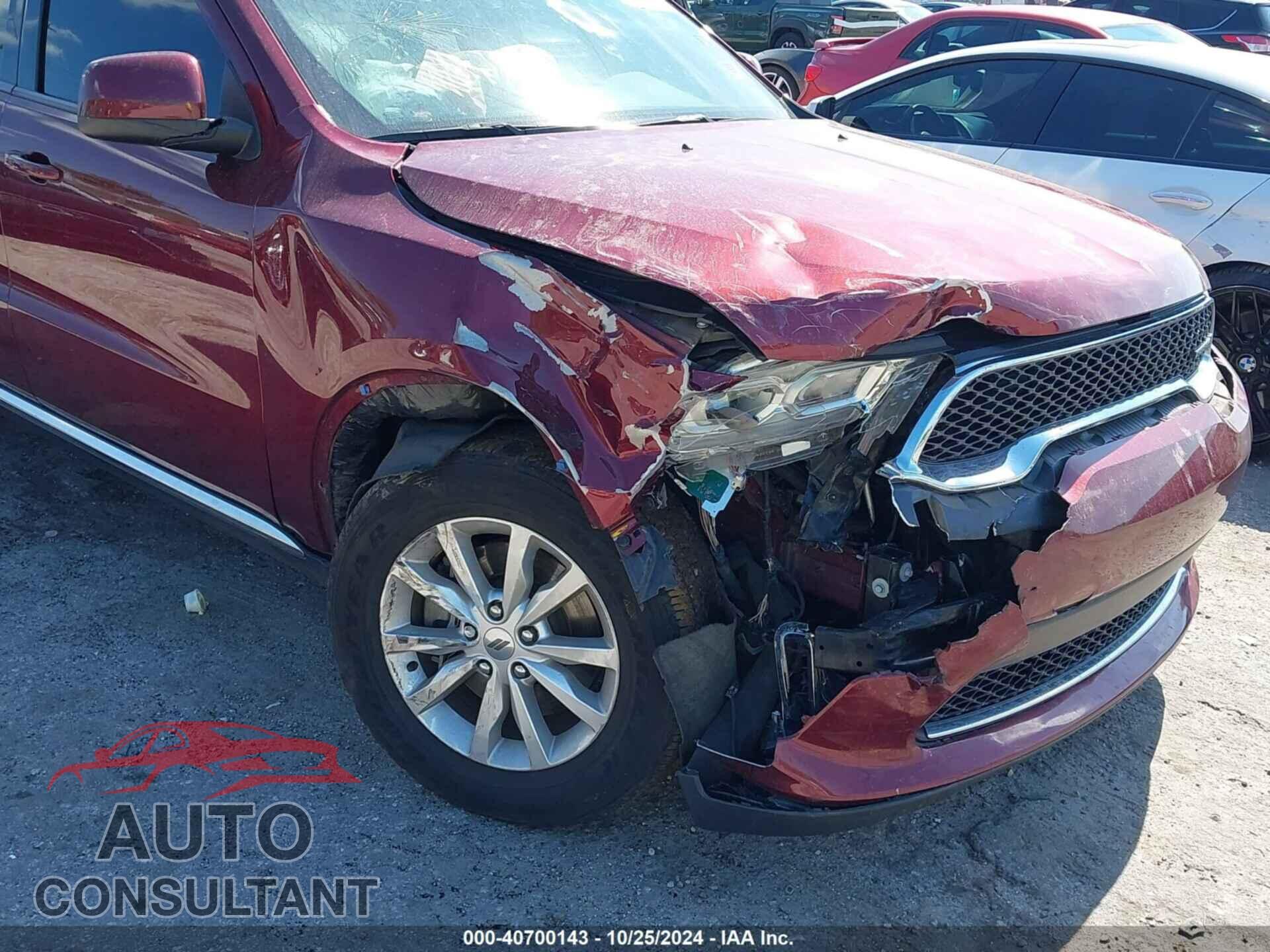 DODGE DURANGO 2021 - 1C4RDHAG7MC540519