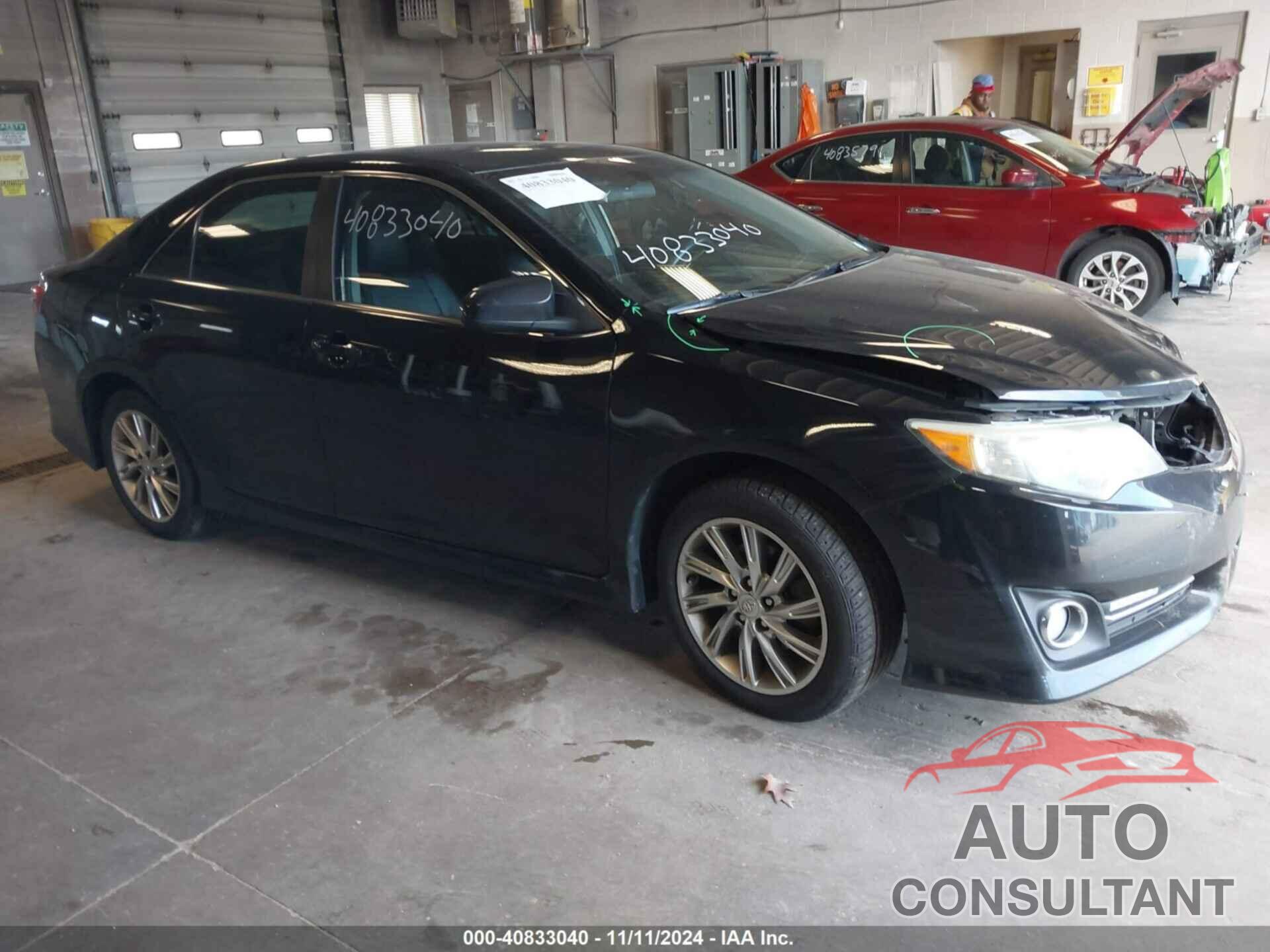TOYOTA CAMRY 2012 - 4T1BF1FKXCU050273