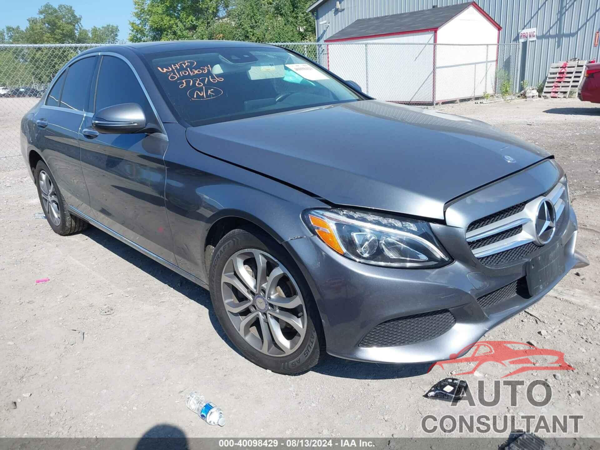 MERCEDES-BENZ C 300 2017 - WDDWF4KB5HR248451