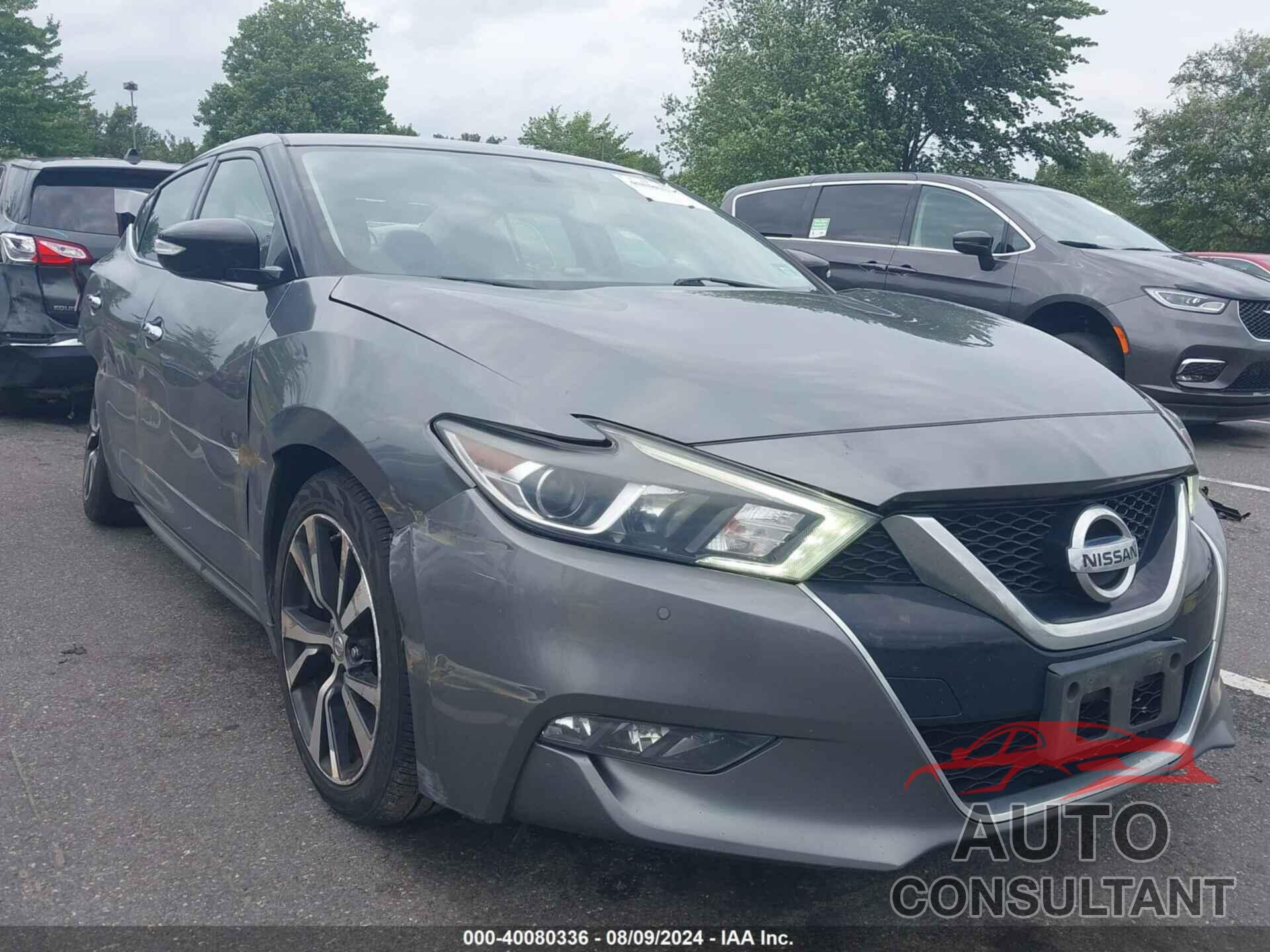 NISSAN MAXIMA 2018 - 1N4AA6AP9JC397360