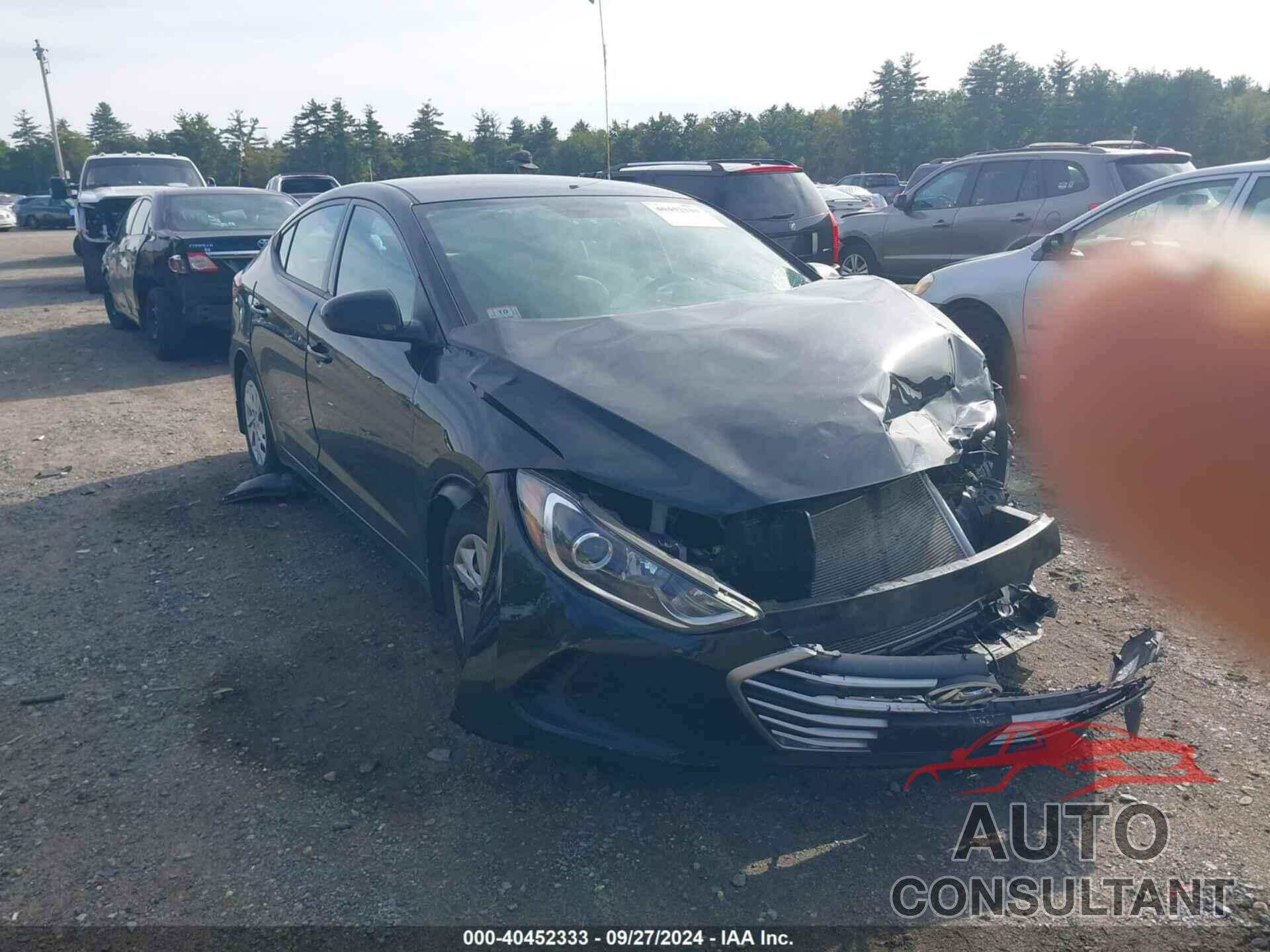 HYUNDAI ELANTRA 2018 - 5NPD74LF2JH292209