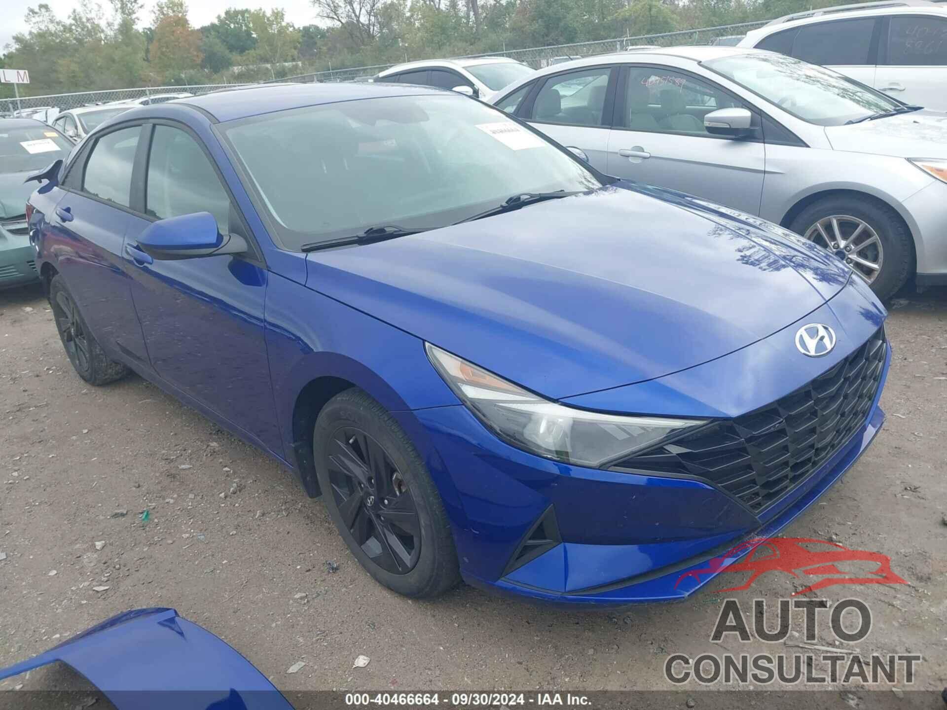 HYUNDAI ELANTRA HYBRID 2022 - KMHLM4AJ1NU016168